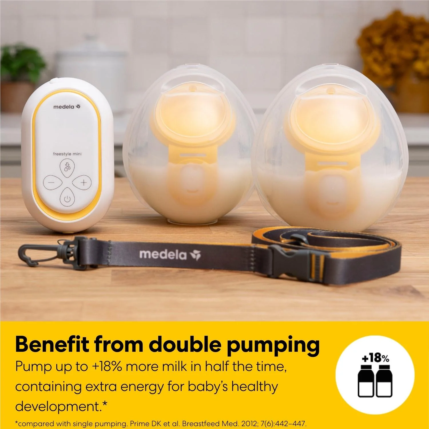 Freestyle Mini Hands-free Electric Breast Pump (Double) - Image 9