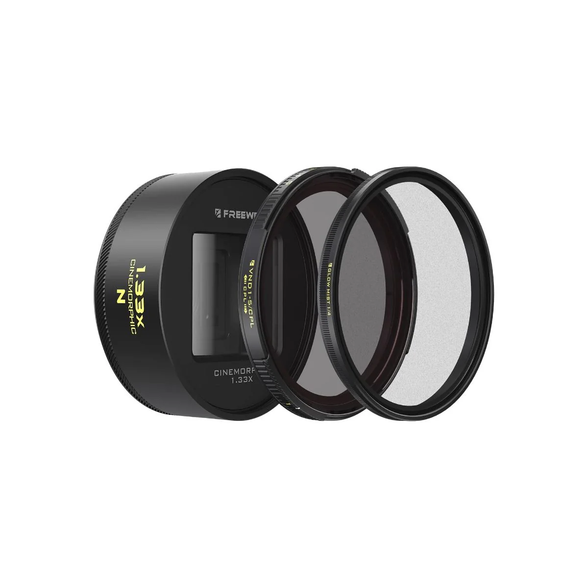 Freewell 1.33x Neutral Streak Anamorphic Lens with 17mm Mount for Freewell 17mm Mount iPhone Cases - Image 9