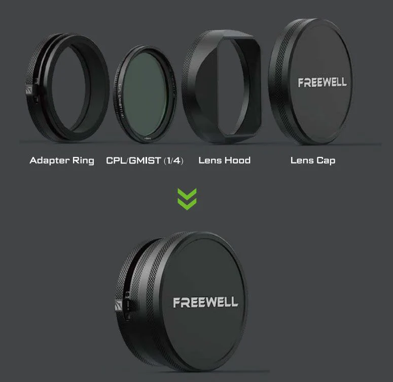 Freewell CPL/GMIST Hybrid Filter Kit for FUJI X100 Series - Image 6