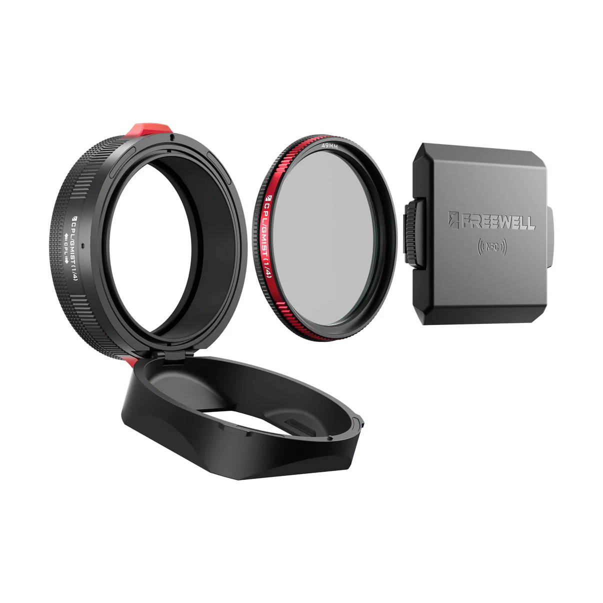 Freewell Real Lens Hood for Fuji X100 Series (Black) - Image 2