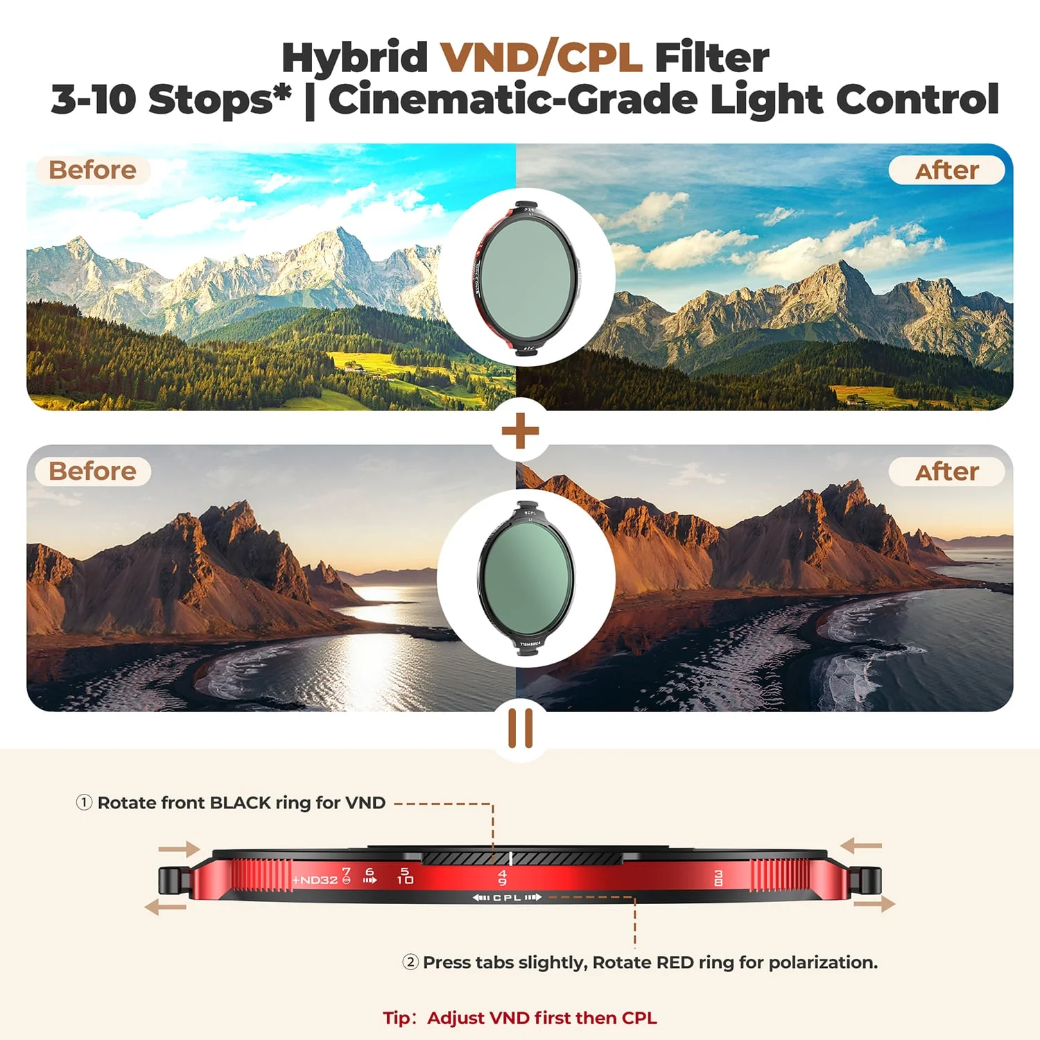 Freewell Real Locking VND/CPL Filter All Day Kit - Image 3