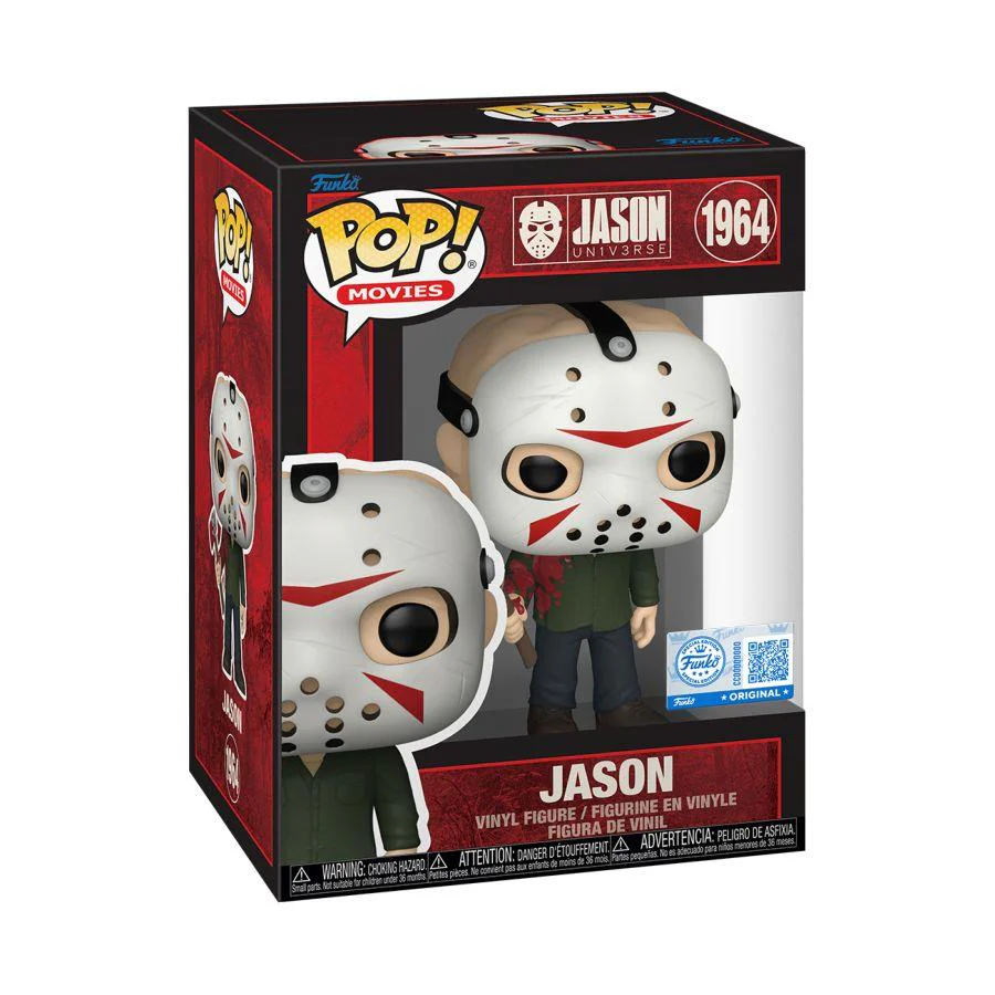 Friday the 13th - Jason with Axe Pop! Vinyl - Image 2