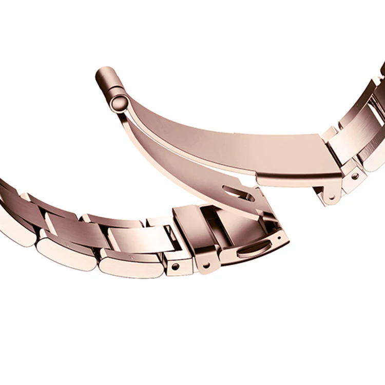 Friendie Sydney Collection Steel Link Band for Apple Watch 7/8/9/10/11/SE  (Rose) [Small] 38/39/40/41/42mm - Image 3
