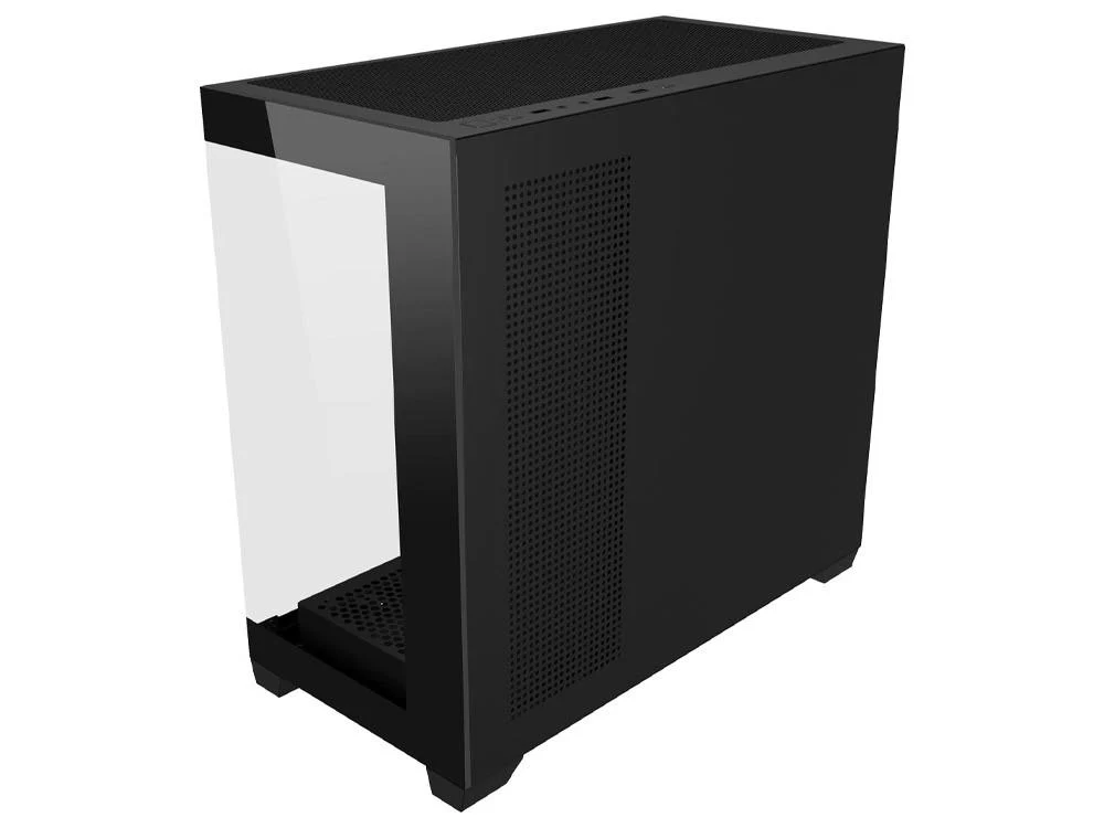 FSP S340 Tempered Glass mATX Case - Black - Image 2