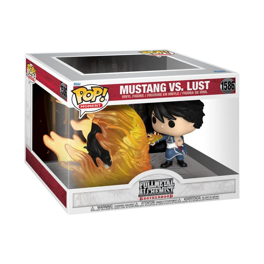 Funko Fullmetal Alchemist Brotherhood Roy Mustang Vs Lust Pop Moment Figure - Image 2