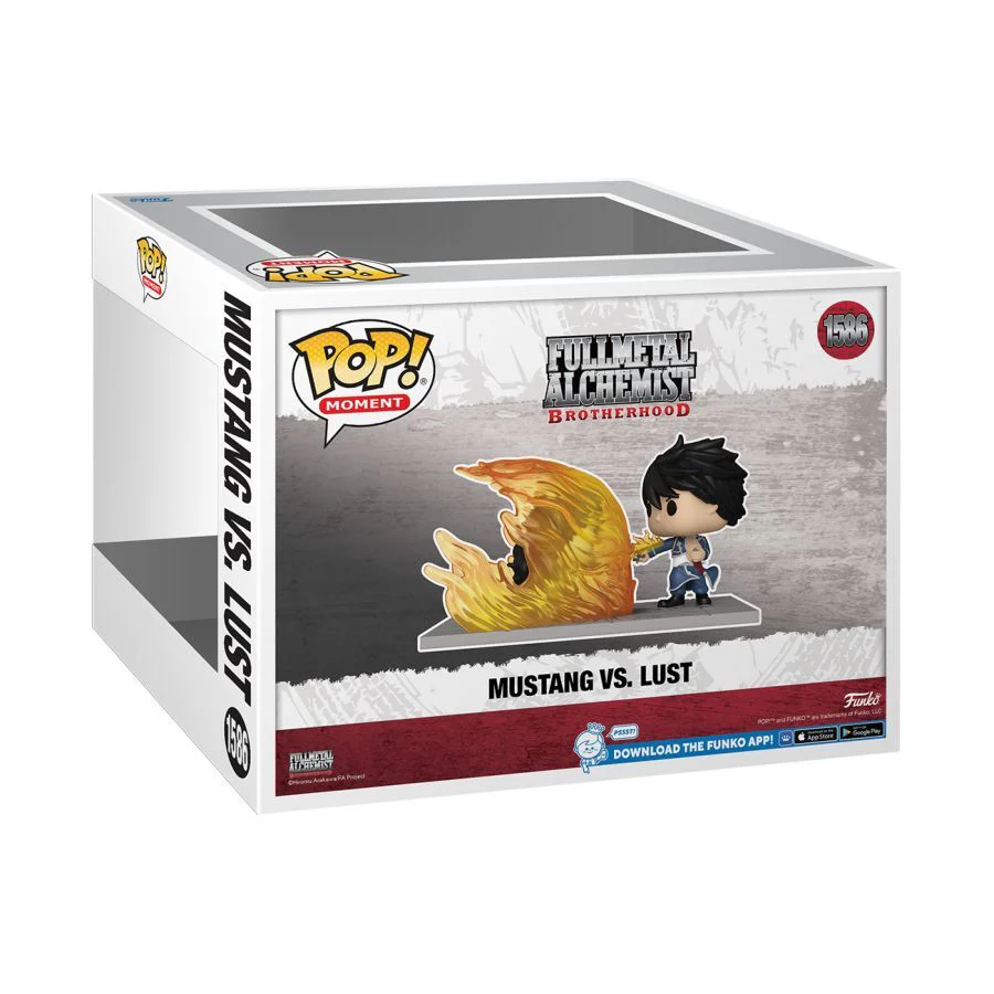 Funko Fullmetal Alchemist Brotherhood Roy Mustang Vs Lust Pop Moment Figure - Image 3