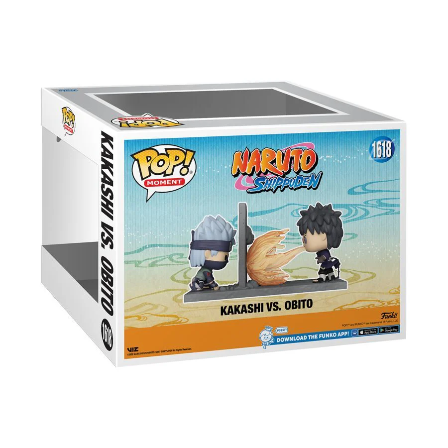 Funko Naruto Kakashi Vs Obito Pop Vinyl Moment Toy Figure Kids/Adult Figurine - Image 3