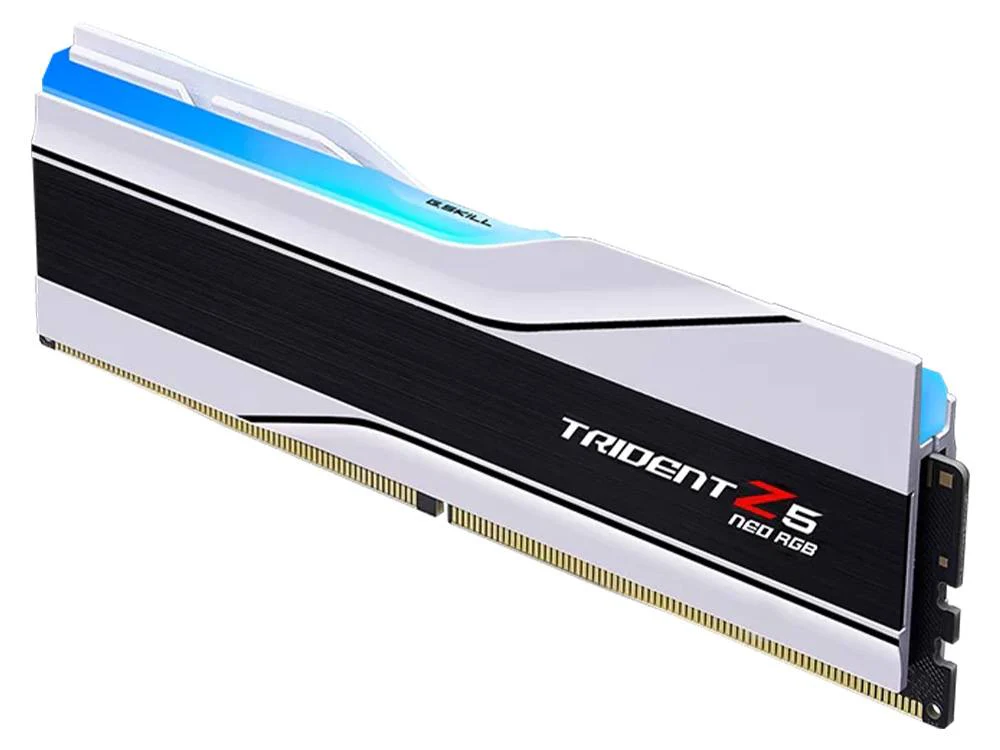 G.Skill Trident Z5 Neo RGB 64GB (2 x 32GB) DDR5 6000MHz CL36 Desktop RAM - White - Image 6