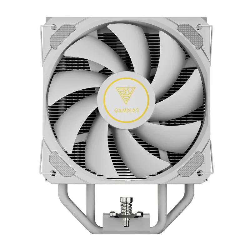 Gamdias BOREAS E2-41D CPU Air Cooler Digital Display PWM Fan (White) - Image 4