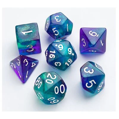 Gamegenic Galaxy Series - Neptune - RPG Dice Set 7pcs - Image 2