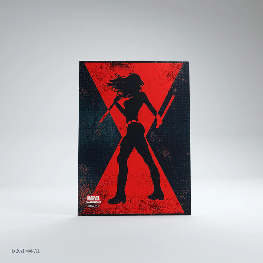Gamegenic Marvel Champions Sleeves Black Widow - Image 6