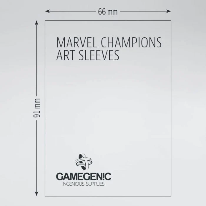 Gamegenic Marvel Champions Sleeves Black Widow - Image 9