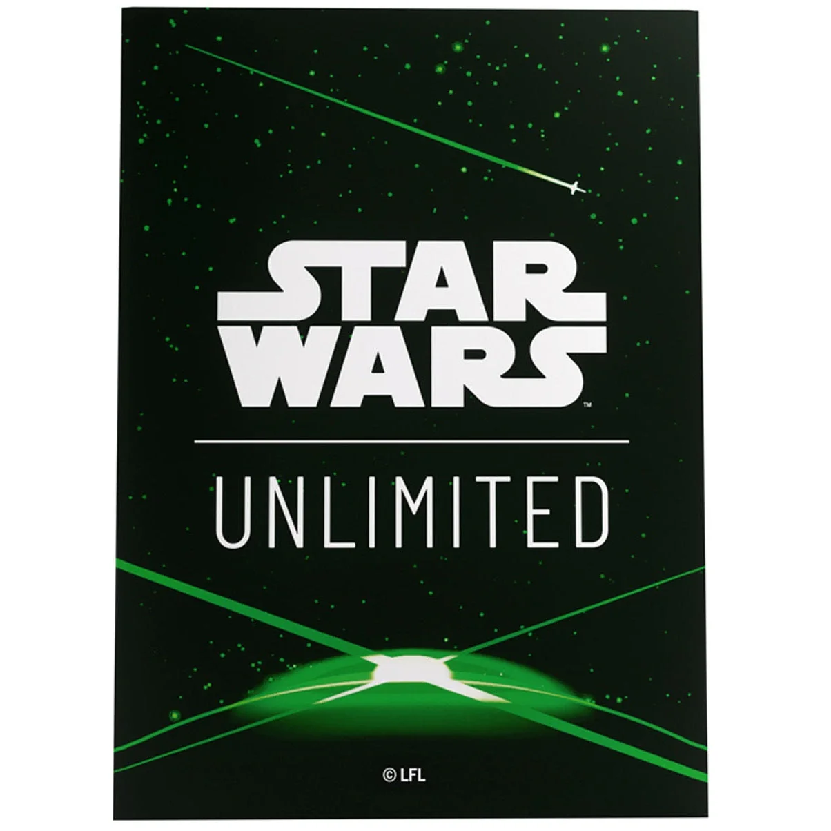 Gamegenic Star Wars Unlimited Art Sleeves - Card Back Green - Image 4