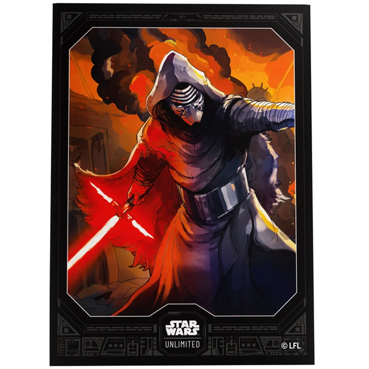 Gamegenic Star Wars Unlimited Art Sleeves - Kylo Ren - Image 4