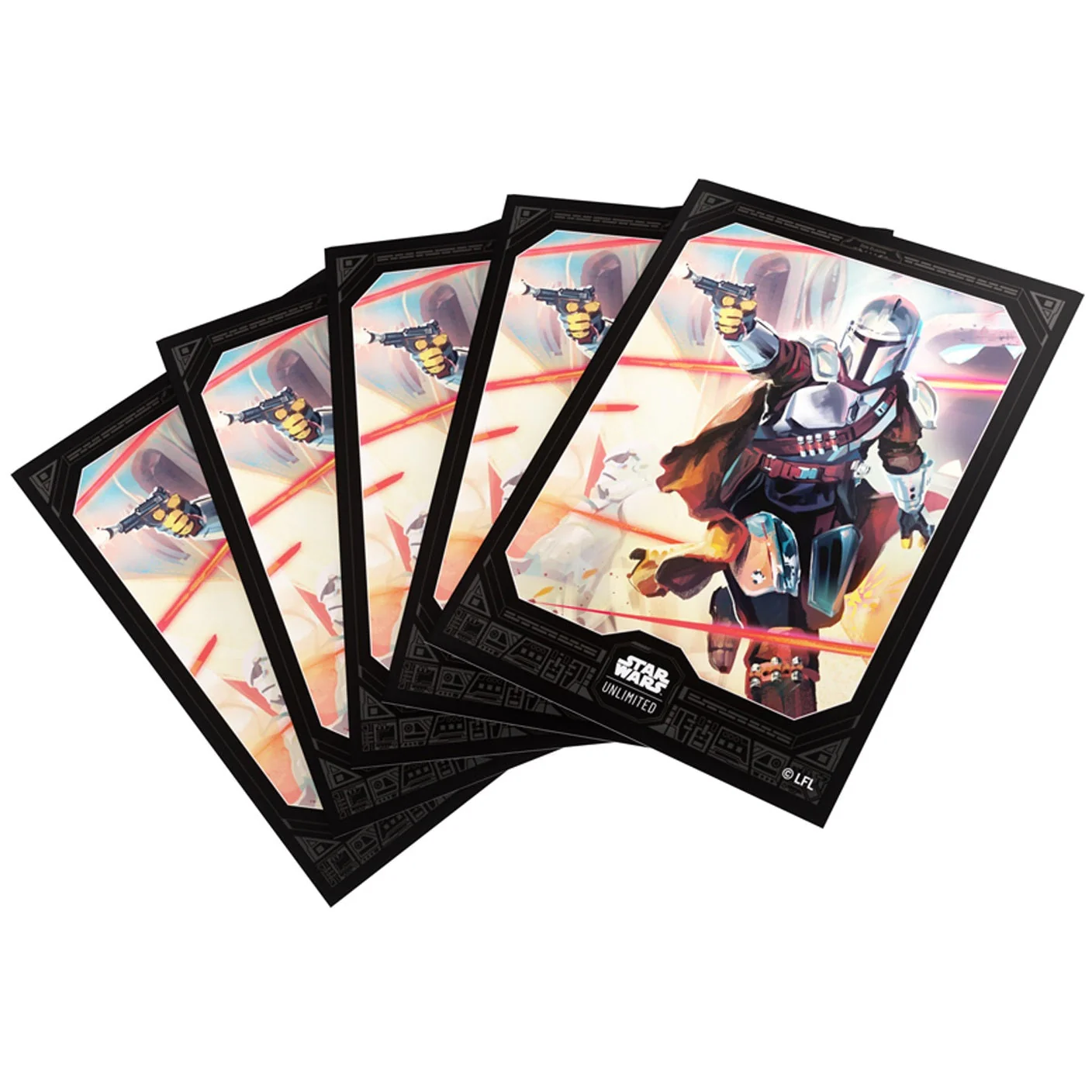 Gamegenic Star Wars Unlimited Art Sleeves - Mandalorian - Image 2