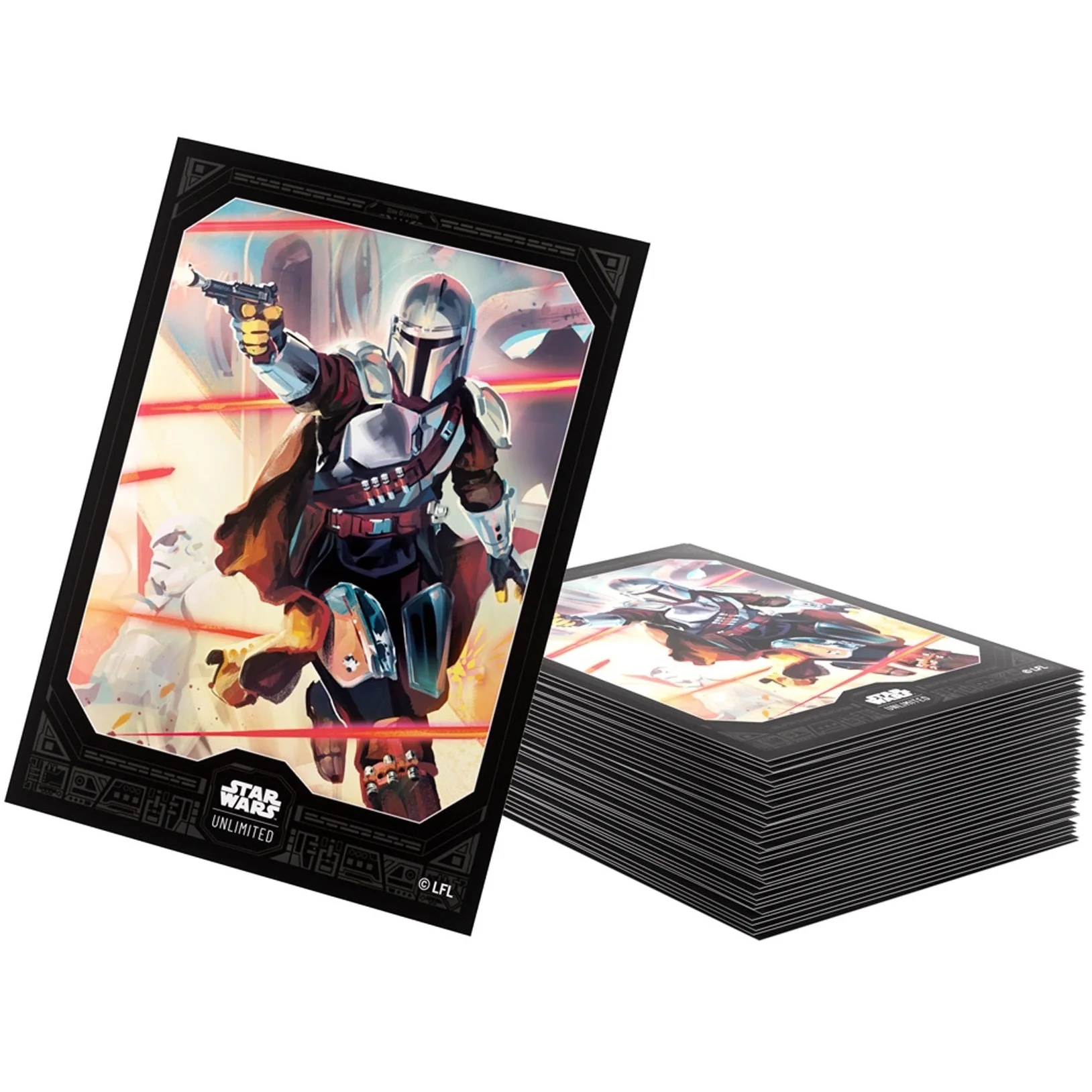Gamegenic Star Wars Unlimited Art Sleeves - Mandalorian - Image 3