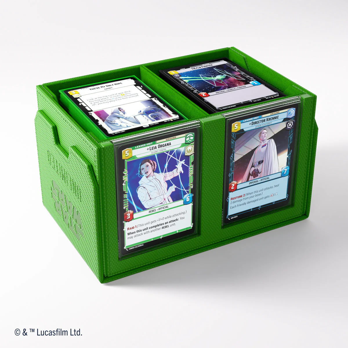 Gamegenic Star Wars Unlimited Double Deck Pod (Green) - Image 4