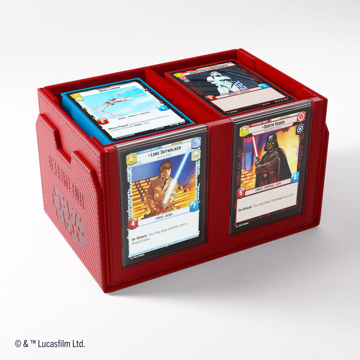 Gamegenic Star Wars Unlimited Double Deck Pod (Red) - Image 4
