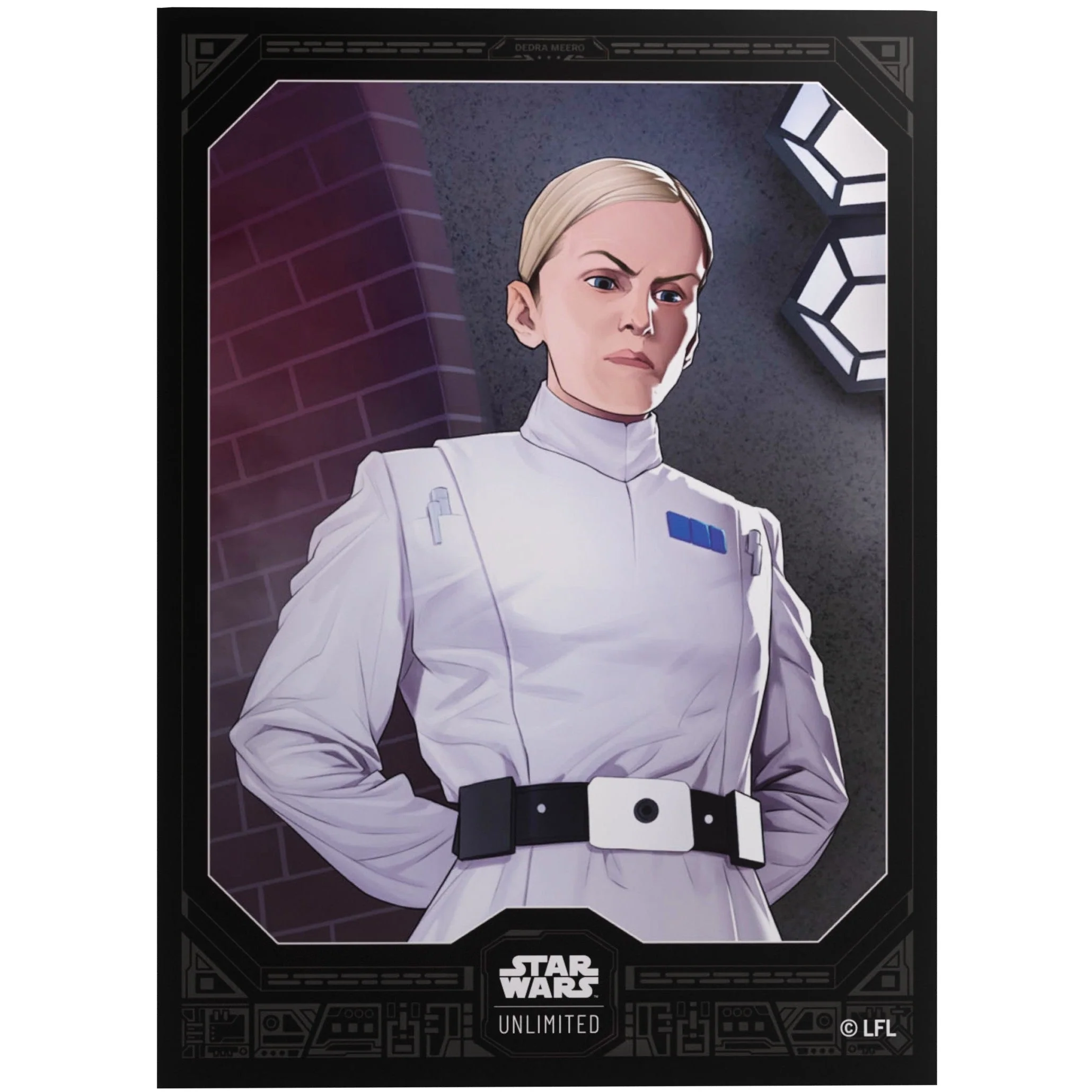 Gamegenic Star Wars Unlimited Premium Art Sleeves - Dedra Meero 66mmx92mm - Image 3