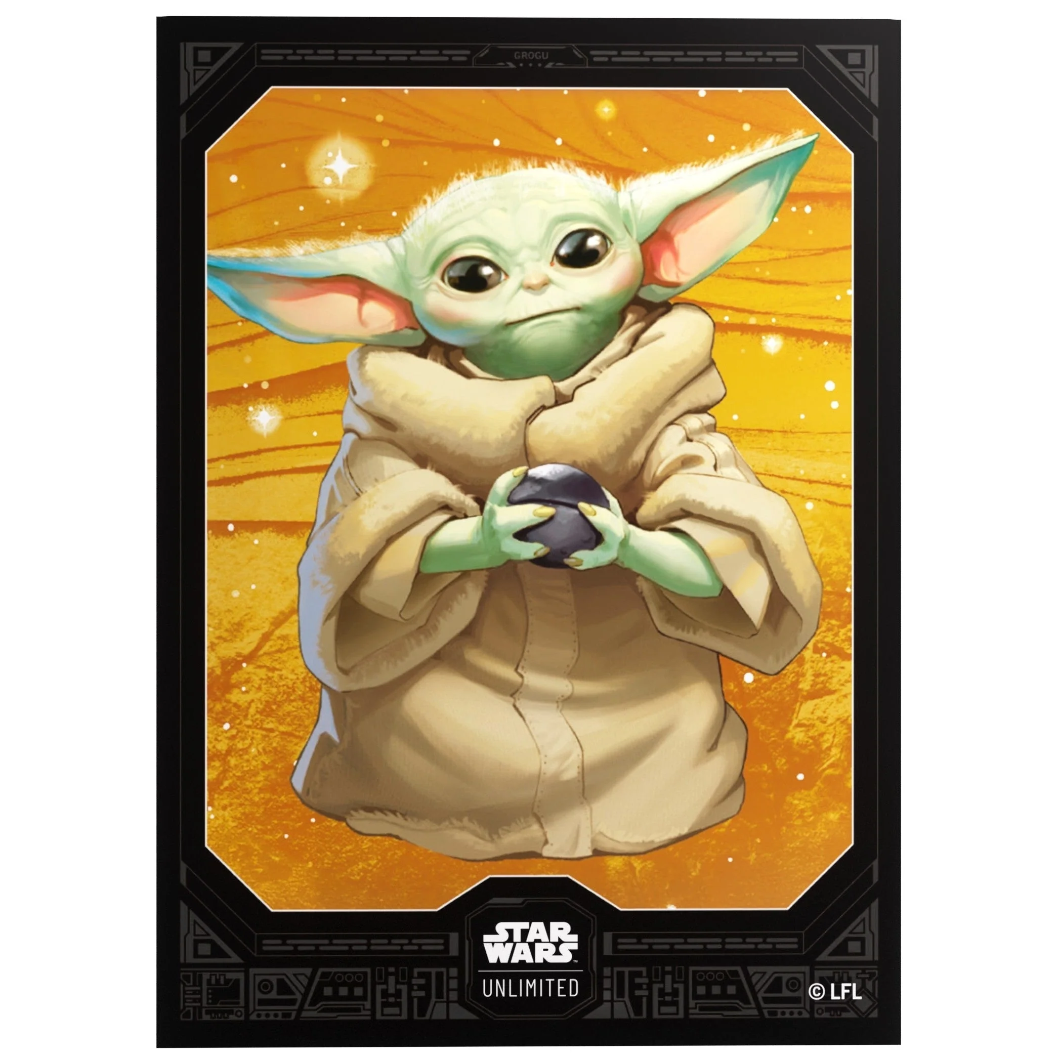 Gamegenic Star Wars Unlimited Premium Art Sleeves - Grogu - Image 2