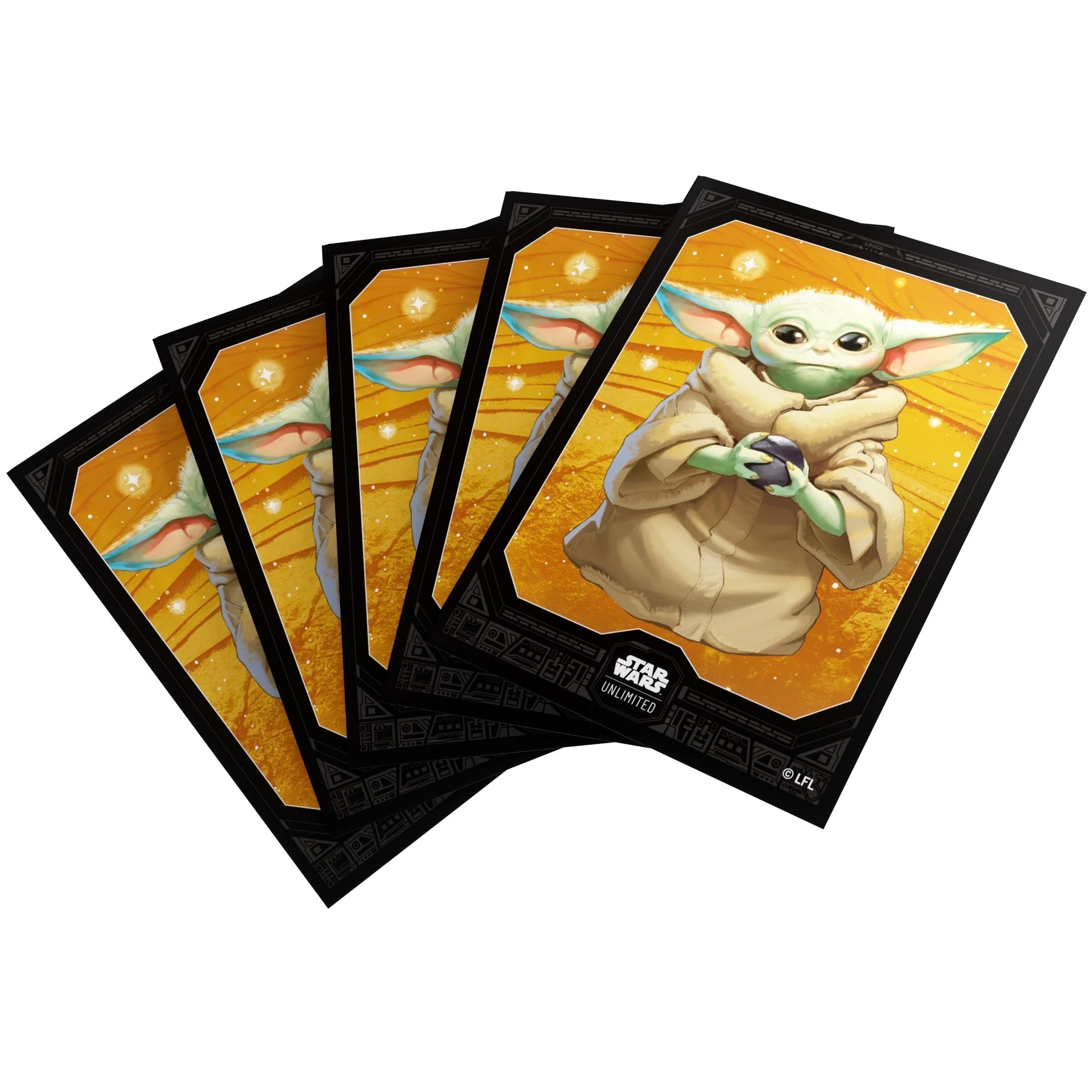 Gamegenic Star Wars Unlimited Premium Art Sleeves - Grogu - Image 3