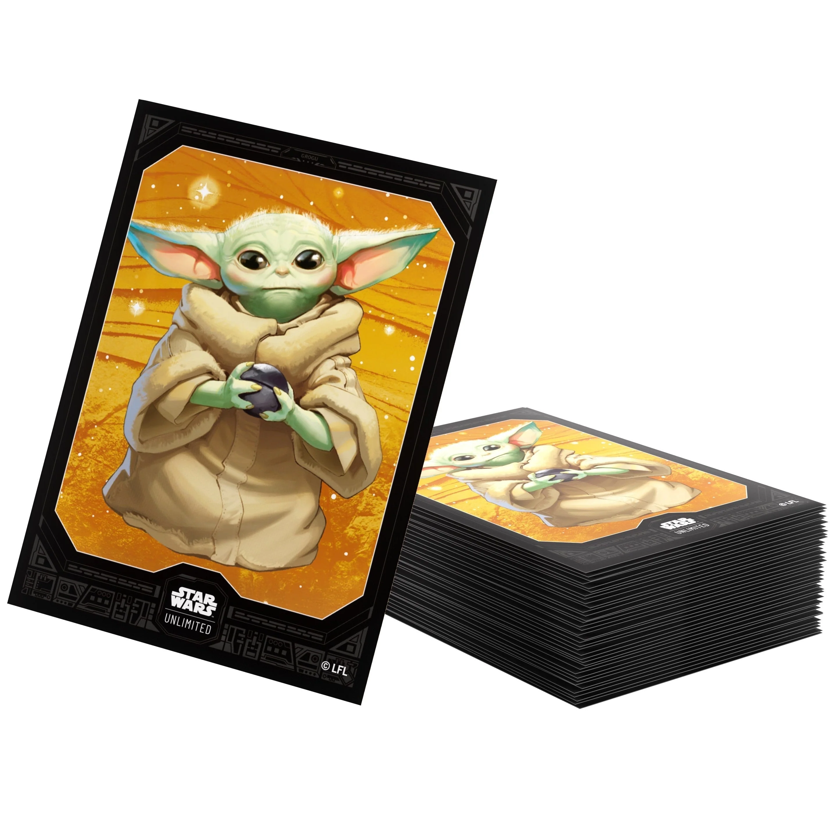 Gamegenic Star Wars Unlimited Premium Art Sleeves - Grogu - Image 4