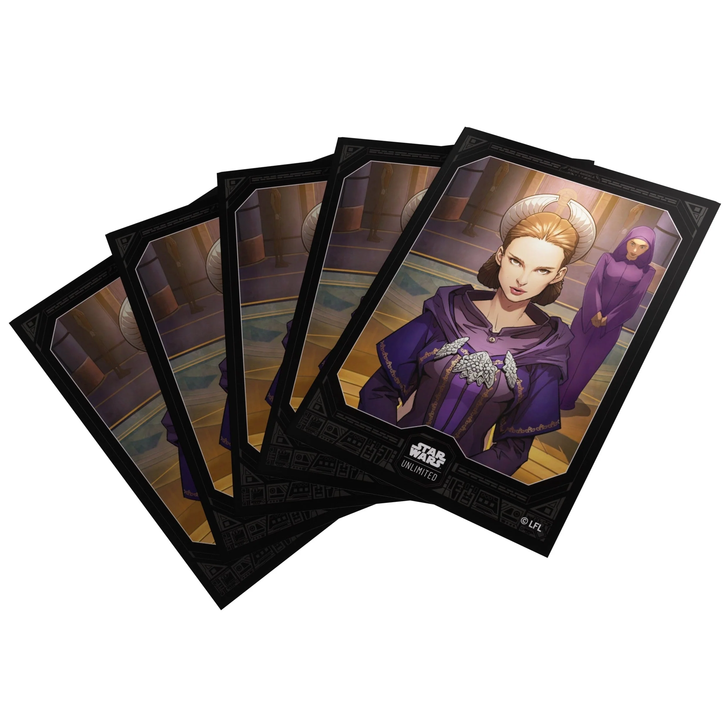 Gamegenic Star Wars Unlimited Premium Art Sleeves - Padme Amidala 66mmx92mm - Image 2