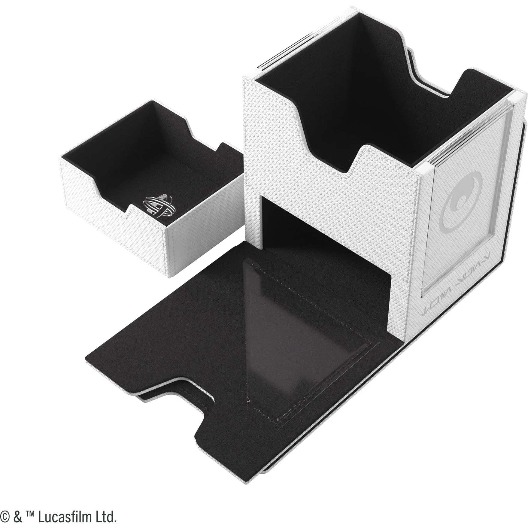 Gamegenic Star Wars Unlimited Twin Suns Deck Pod (White/Black) - Image 8