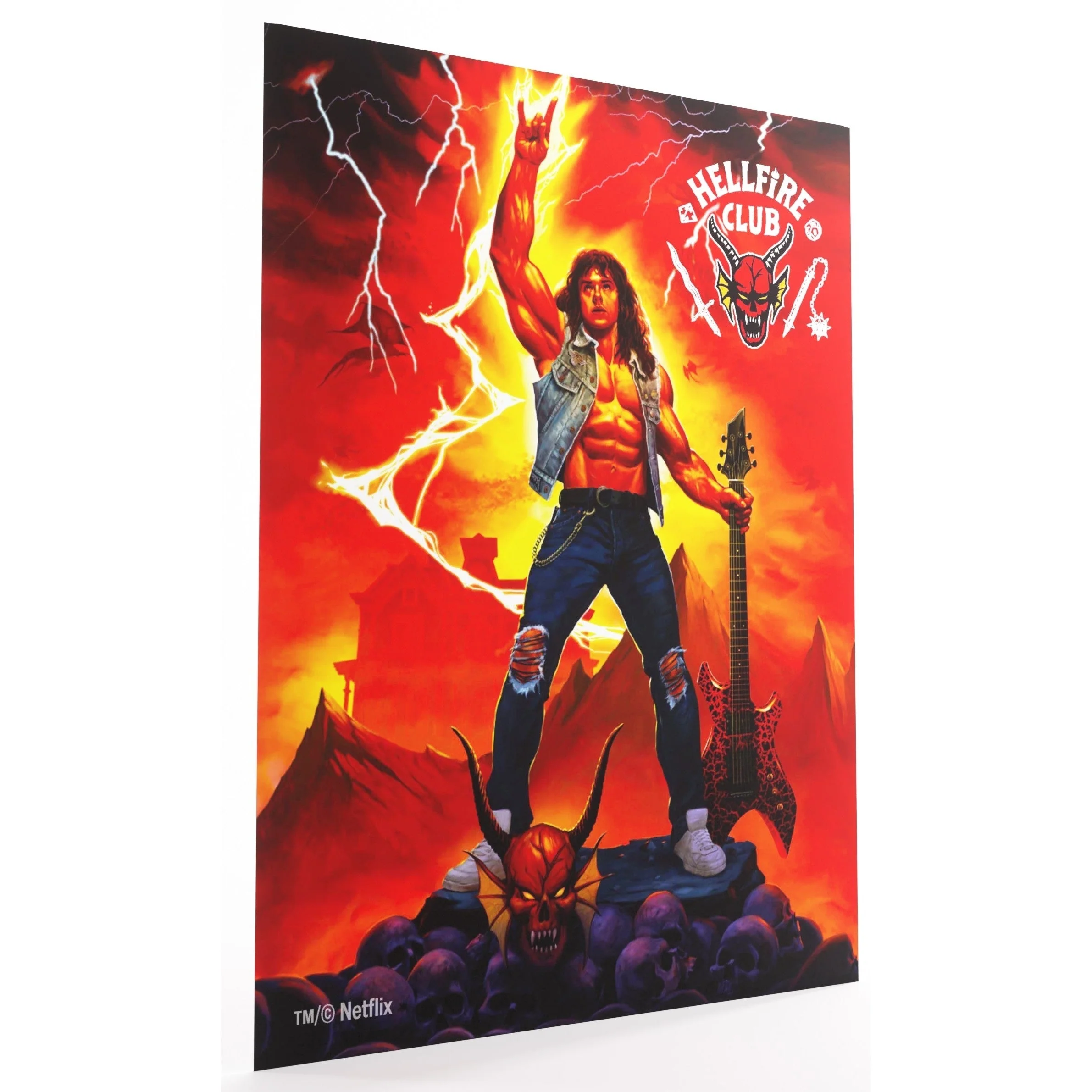 Gamegenic Stranger Things - Hellfire Club Art Sleeves Eddie Munson - Image 5
