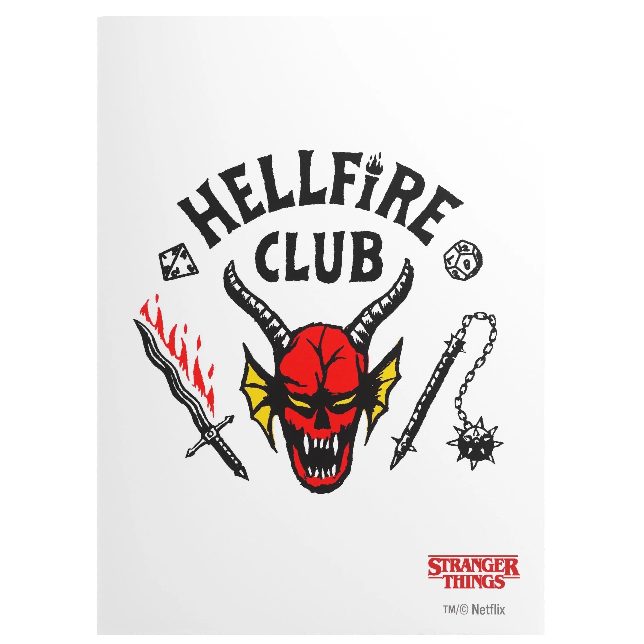 Gamegenic Stranger Things - Hellfire Club Art Sleeves Hellfire Club - Image 3