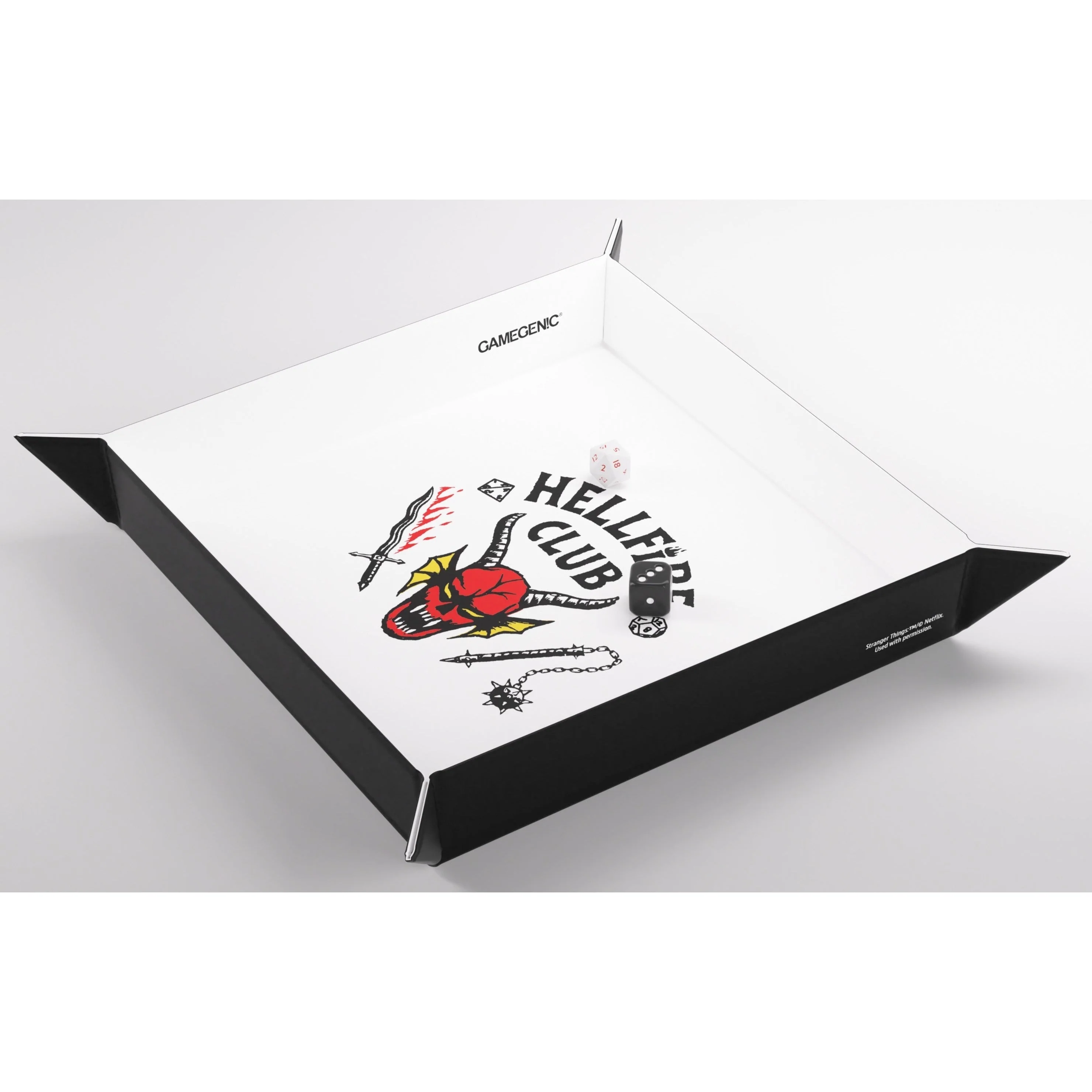 Gamegenic Stranger Things - Hellfire Club Magnetic Dice Tray - Image 2