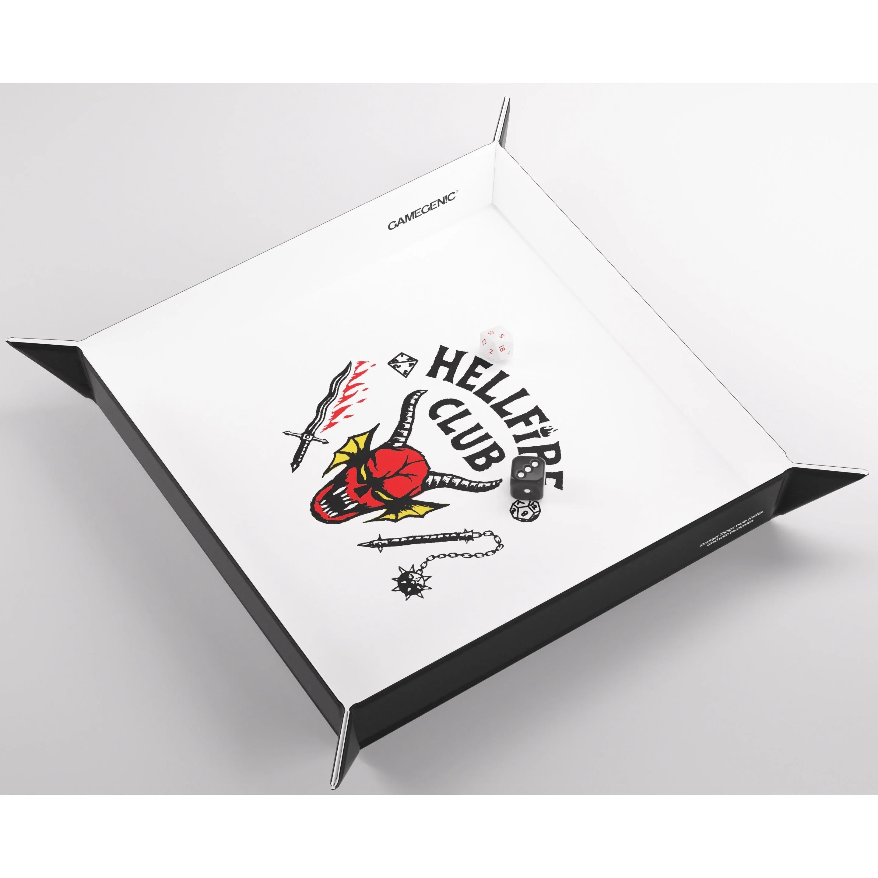 Gamegenic Stranger Things - Hellfire Club Magnetic Dice Tray - Image 7