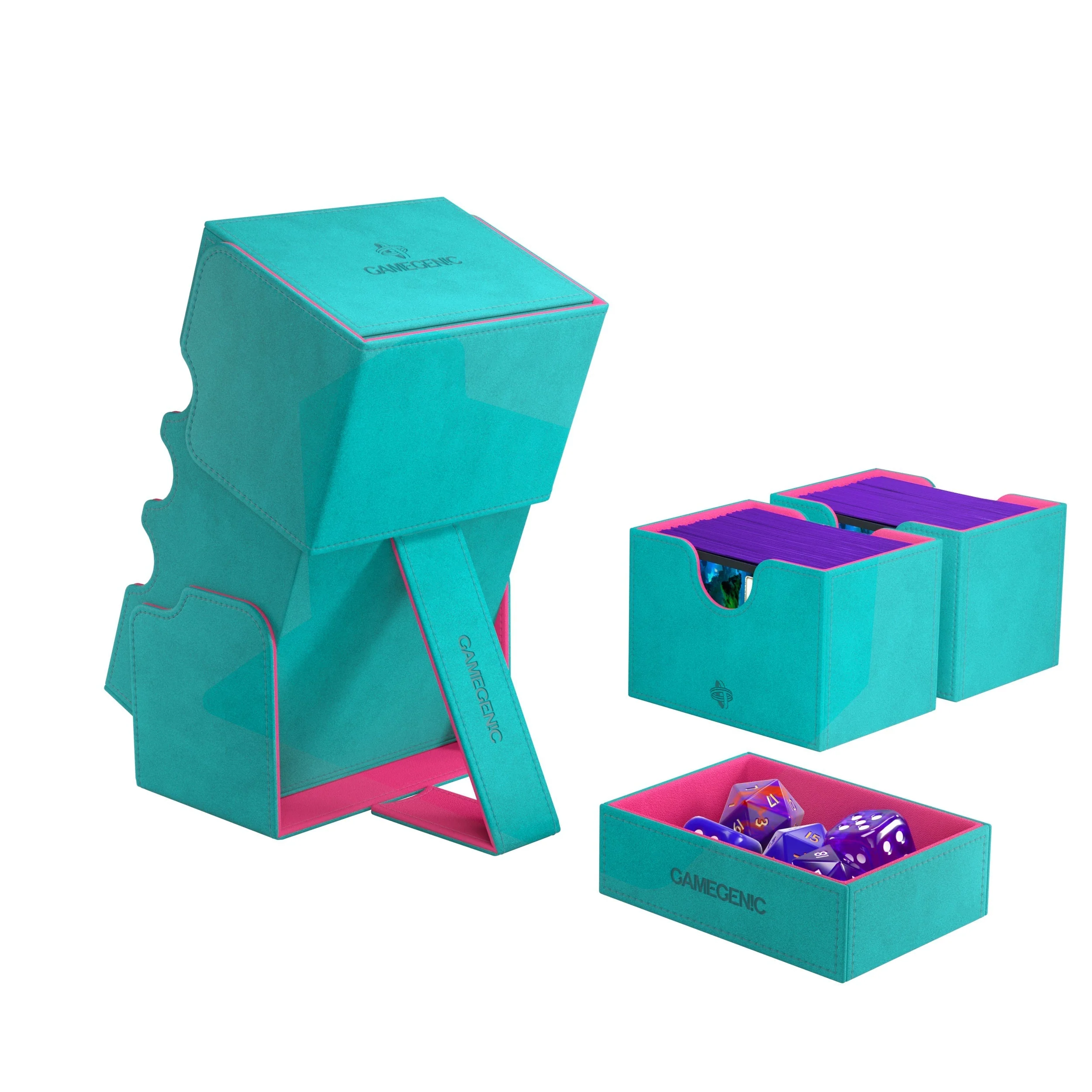 Gamegenic Stronghold 200+ XL (Teal/Pink Exclusive Edition) - Image 3