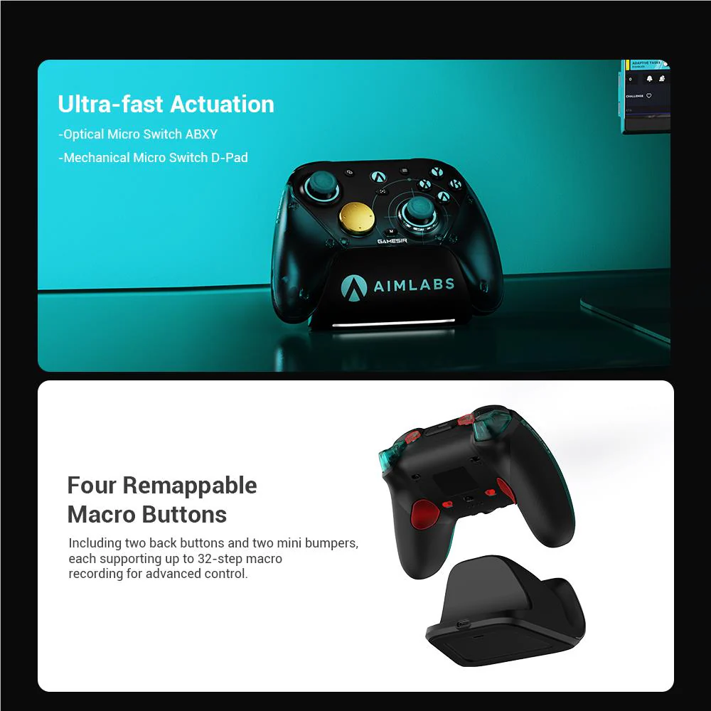 GameSir G7 Pro 8K Aimlabs Edition Wireless eSports Controller - Image 8