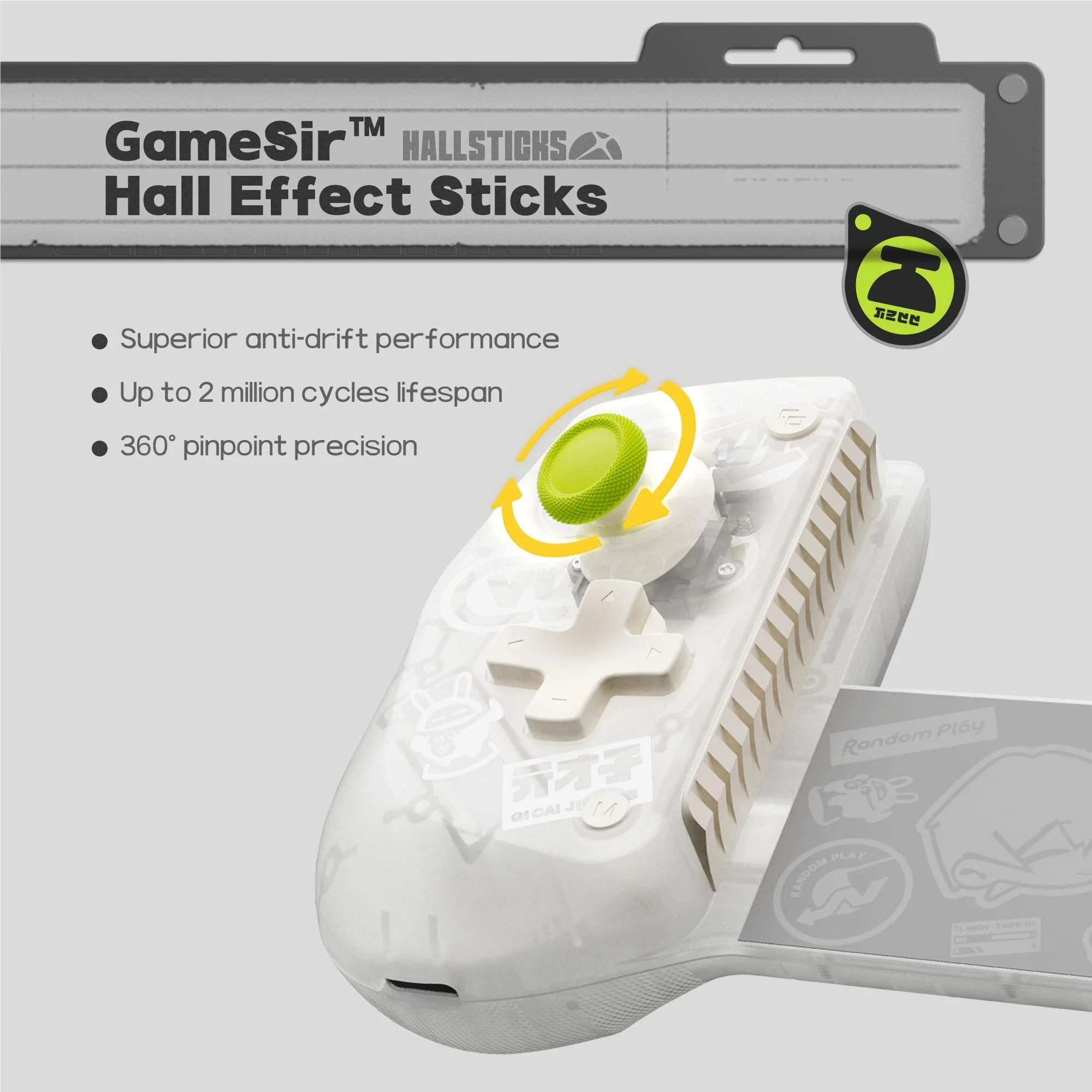 GameSir X5s Zenless Zone Zero Edition Wireless Mobile Controller (Phantom Black) - Image 10