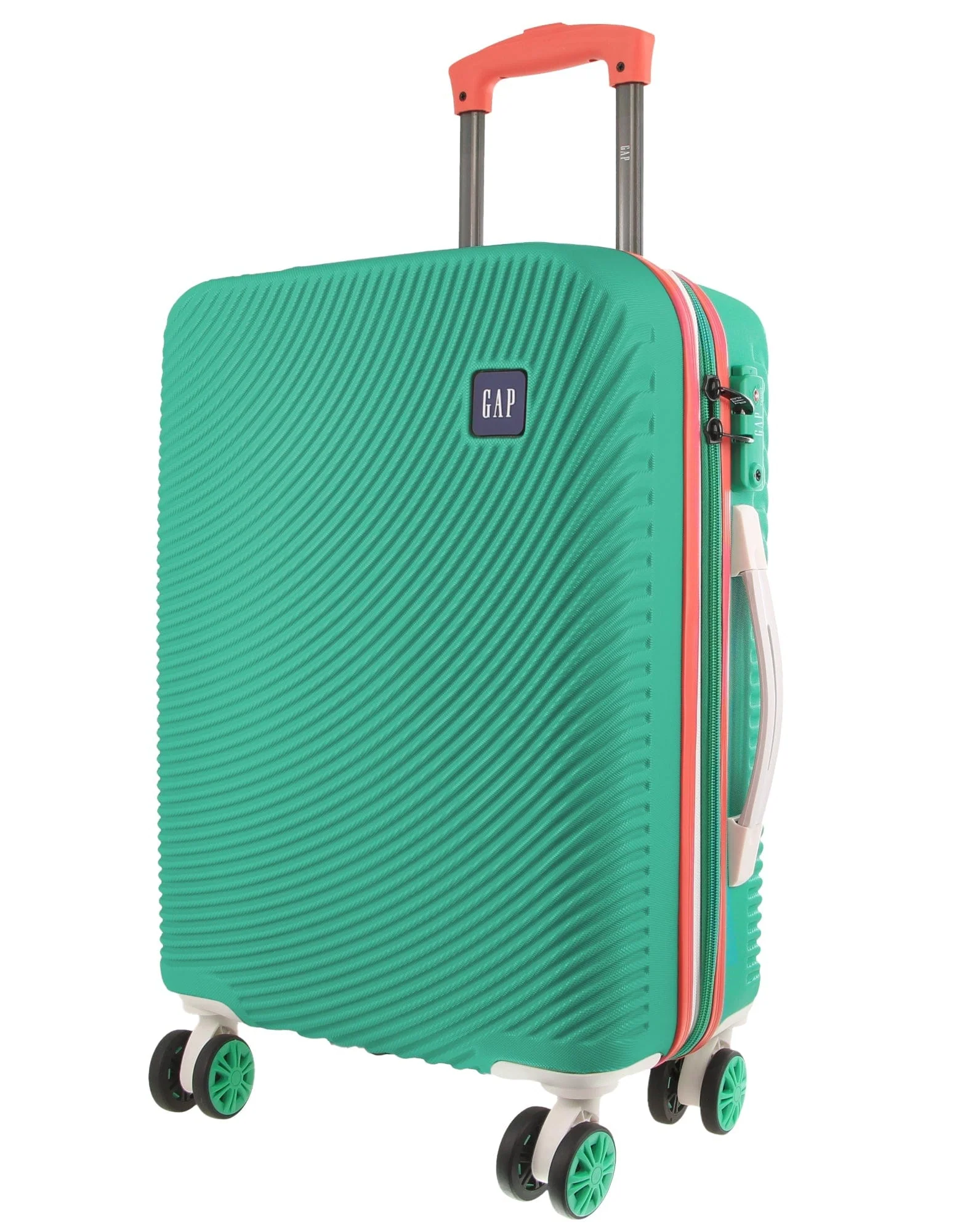 GAP Cabin Hard-Shell Luggage & Mini Beauty Travel Case Set w/ Tag Turquoise - Image 2