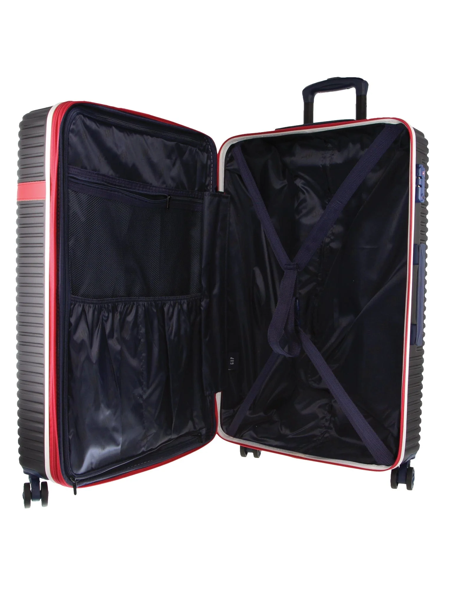 GAP Hard-Shell 4-Wheel Suitcase TSA Lock Large Travel Luggage 76cm Black - Image 6