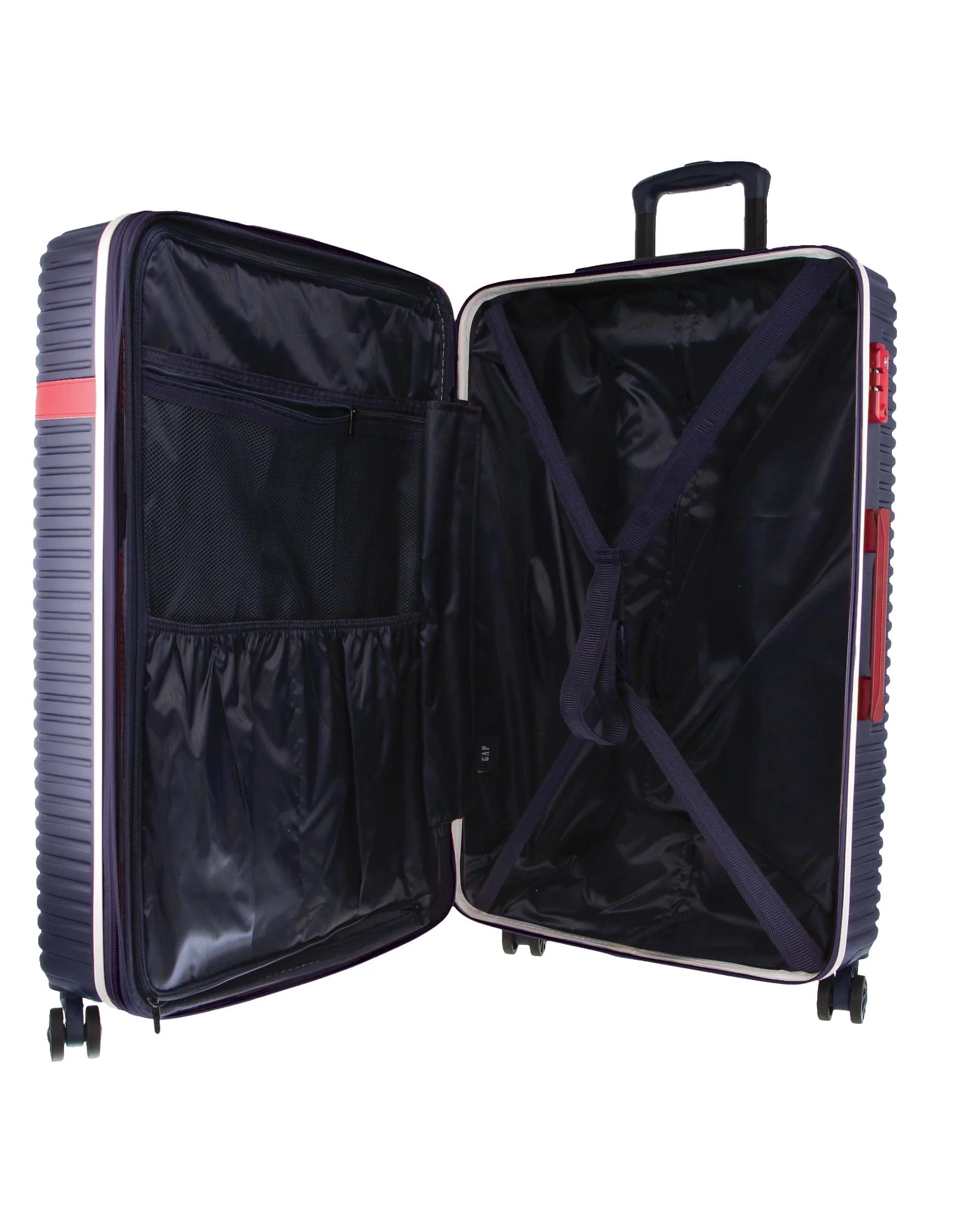 GAP Hard-Shell 4-Wheel Suitcase TSA Lock Large Travel Luggage 76cm Navy - Image 5