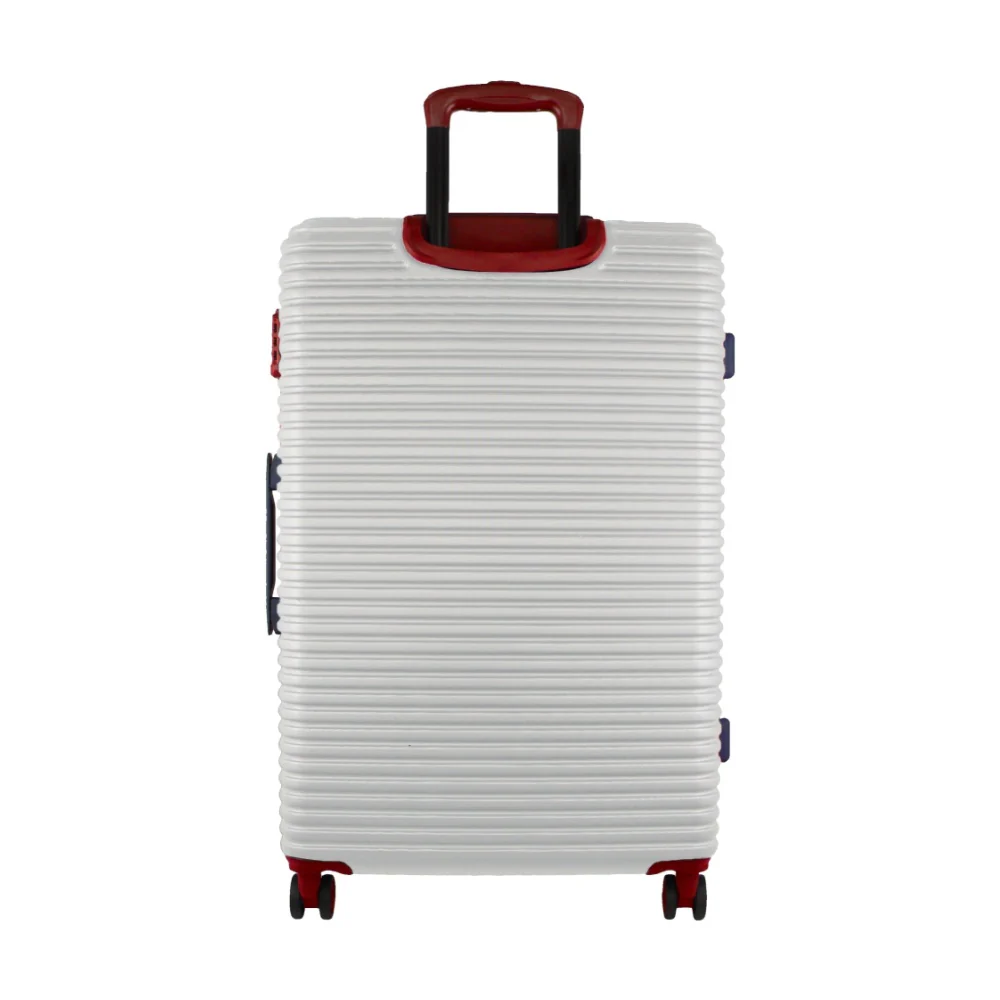 GAP Hard-Shell 4-Wheel Suitcase TSA Lock Large Travel Luggage 76cm White - Image 4