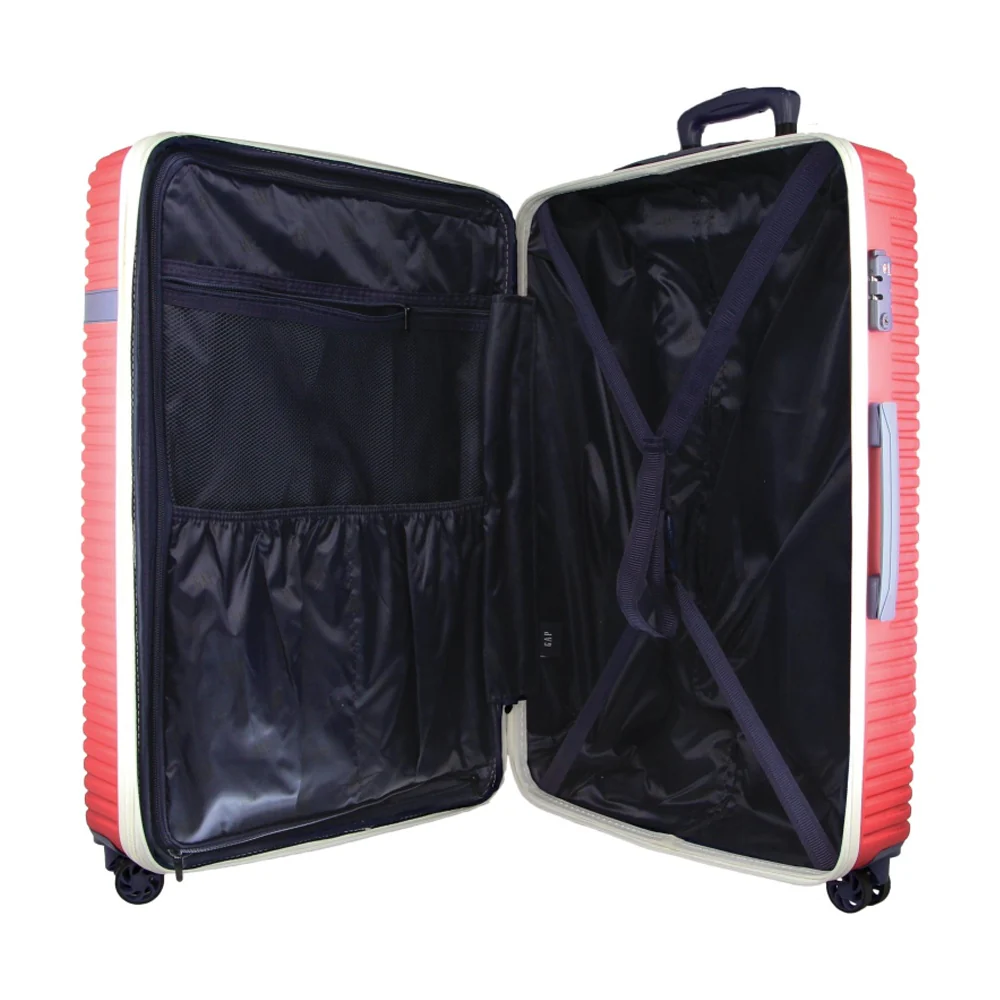 GAP Hard-Shell 4-Wheel Suitcase TSA Lock Medium Luggage 67cm Red - Image 2