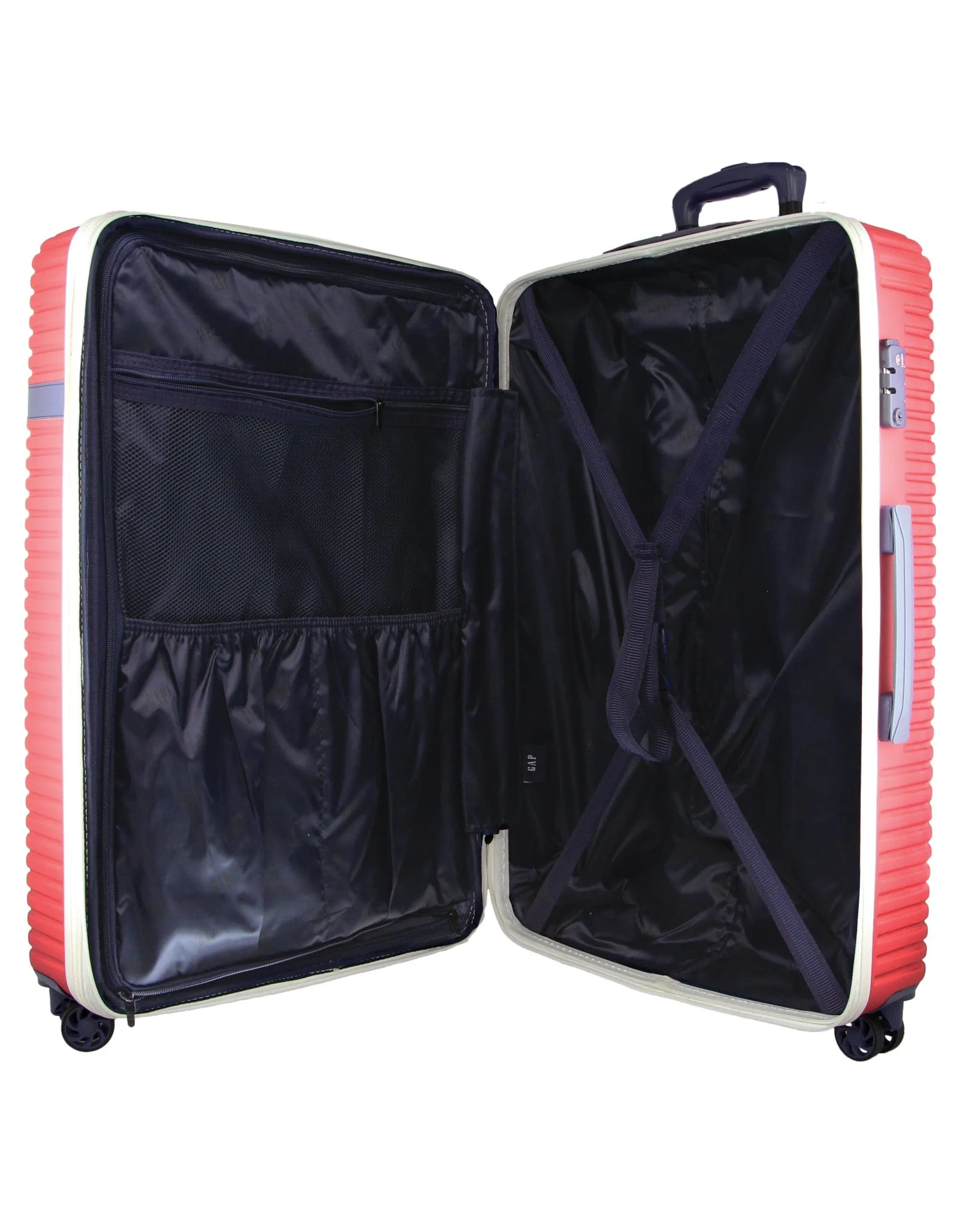 GAP Hard-Shell 4-Wheel Suitcase TSA Lock Medium Luggage 67cm Red - Image 5