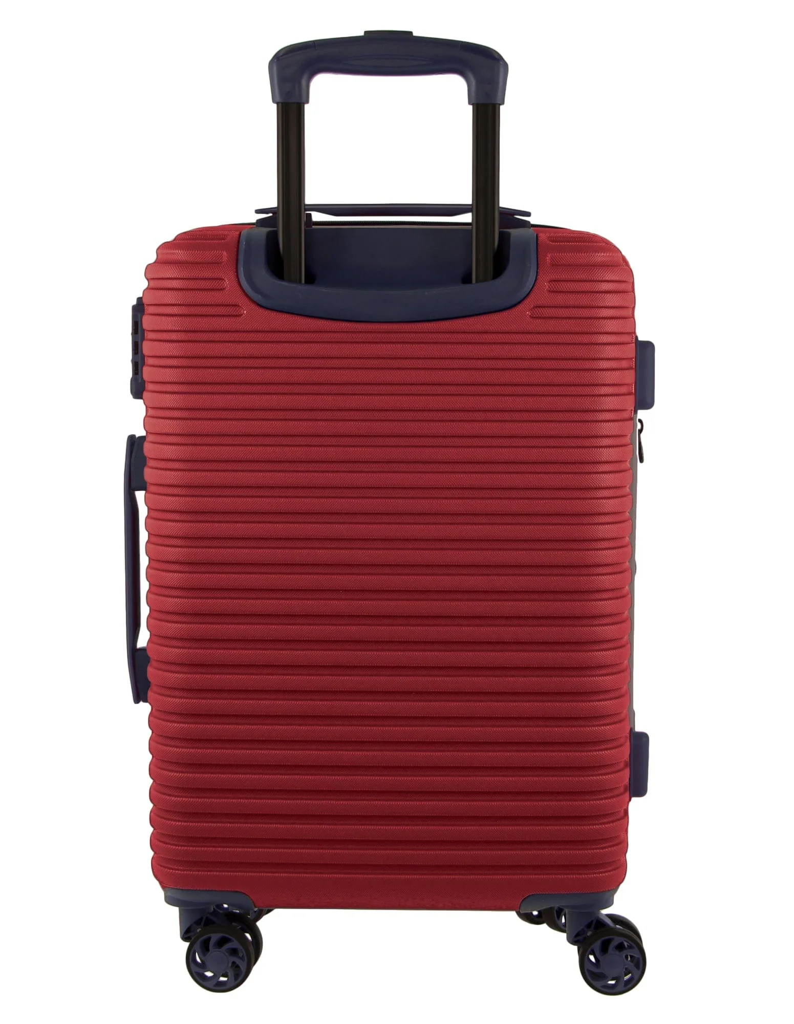 GAP Hard-Shell Suitcase 4 Wheel Hidden Pocket Cabin Luggage 56cm Red - Image 8