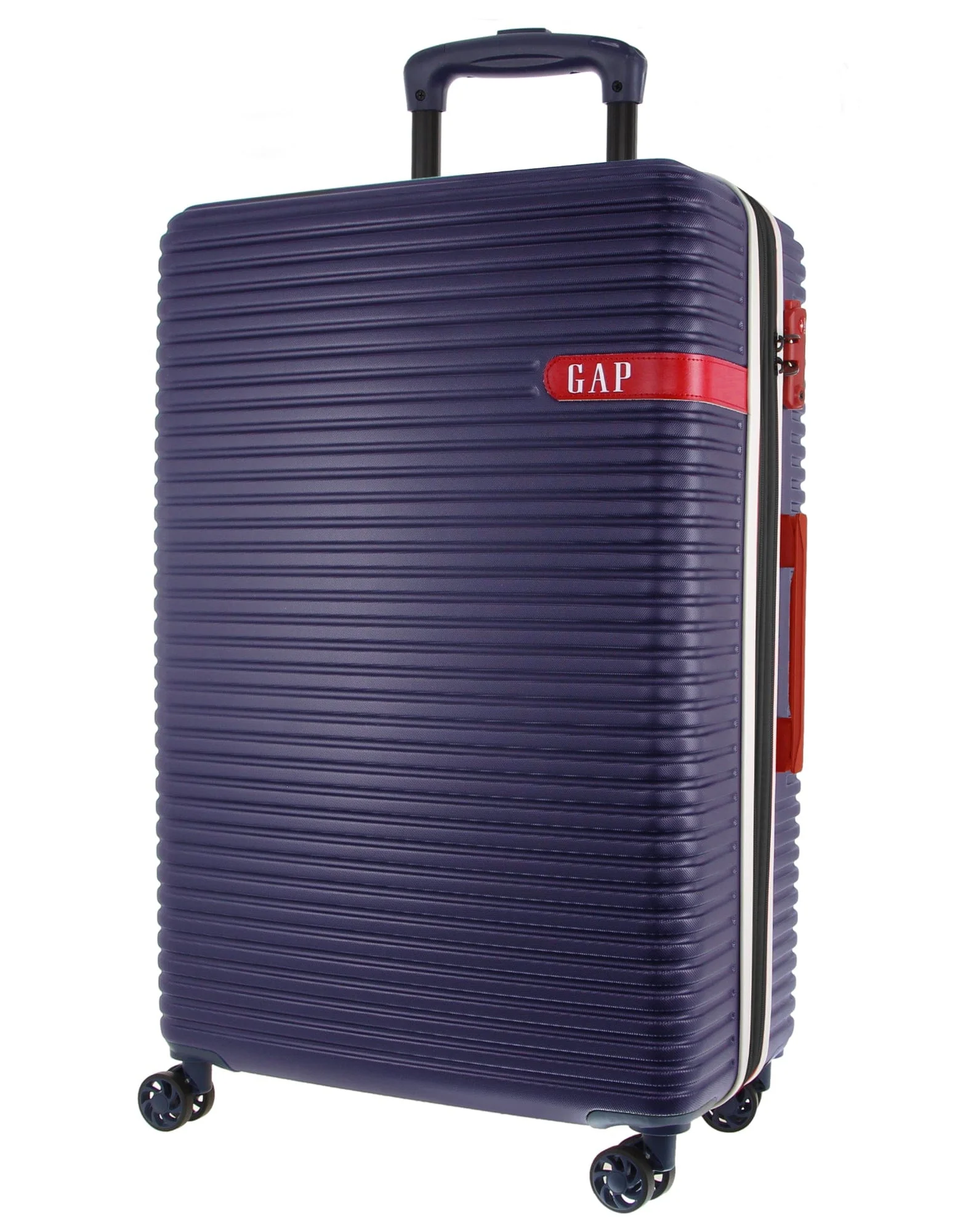 GAP Hard-Shell Suitcase Large Cabin Luggage Set with Tag (Navy) [2-Pieces] - Image 9