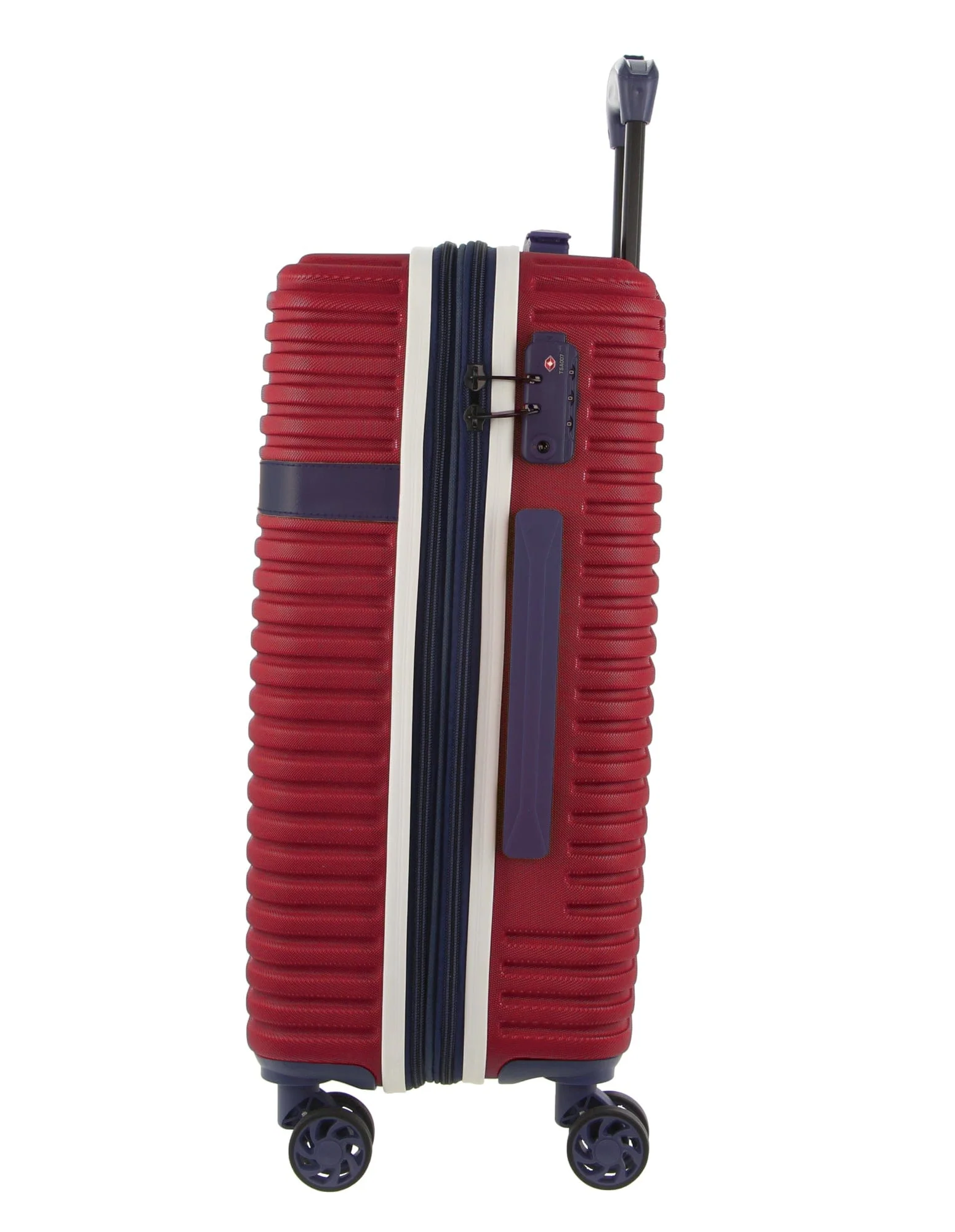 GAP Hard-Shell Suitcase Large Cabin Luggage Set with Tag (Red) [2-Pieces] - Image 10