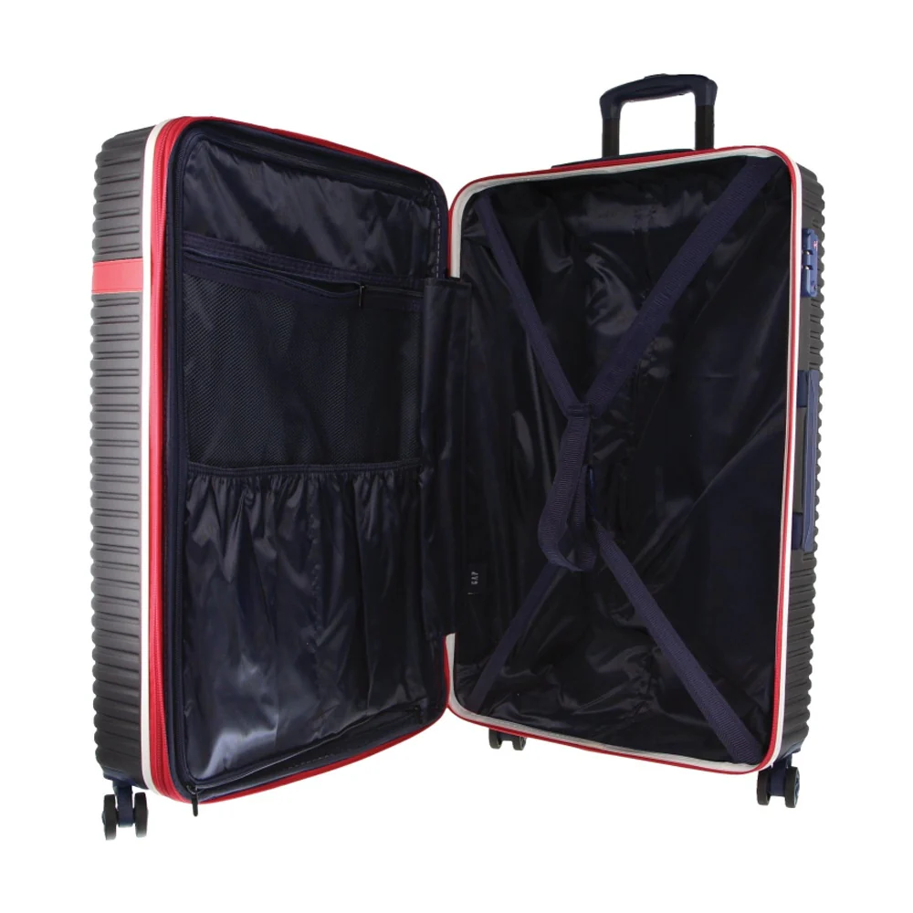 GAP Hard-Shell Suitcase Medium Cabin Luggage Set with Tag (Black) [2-Pieces] - Image 8