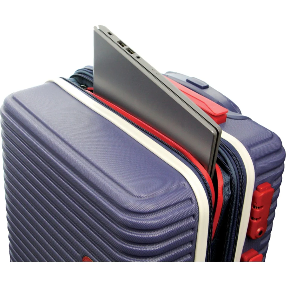GAP Hard-Shell Suitcase Medium Cabin Luggage Set with Tag (Navy) [2-Pieces] - Image 2