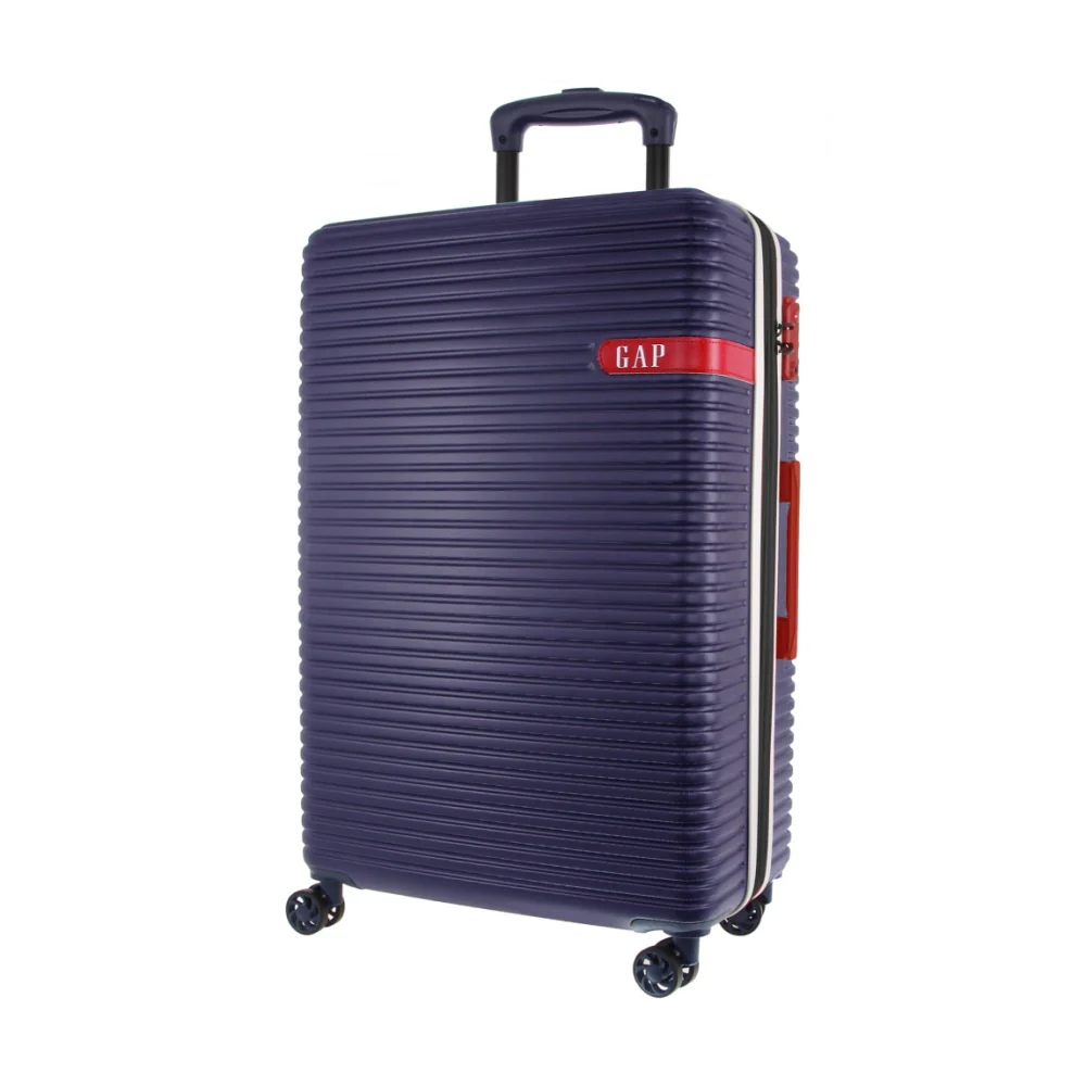 GAP Hard-Shell Suitcase Medium Cabin Luggage Set with Tag (Navy) [2-Pieces] - Image 7