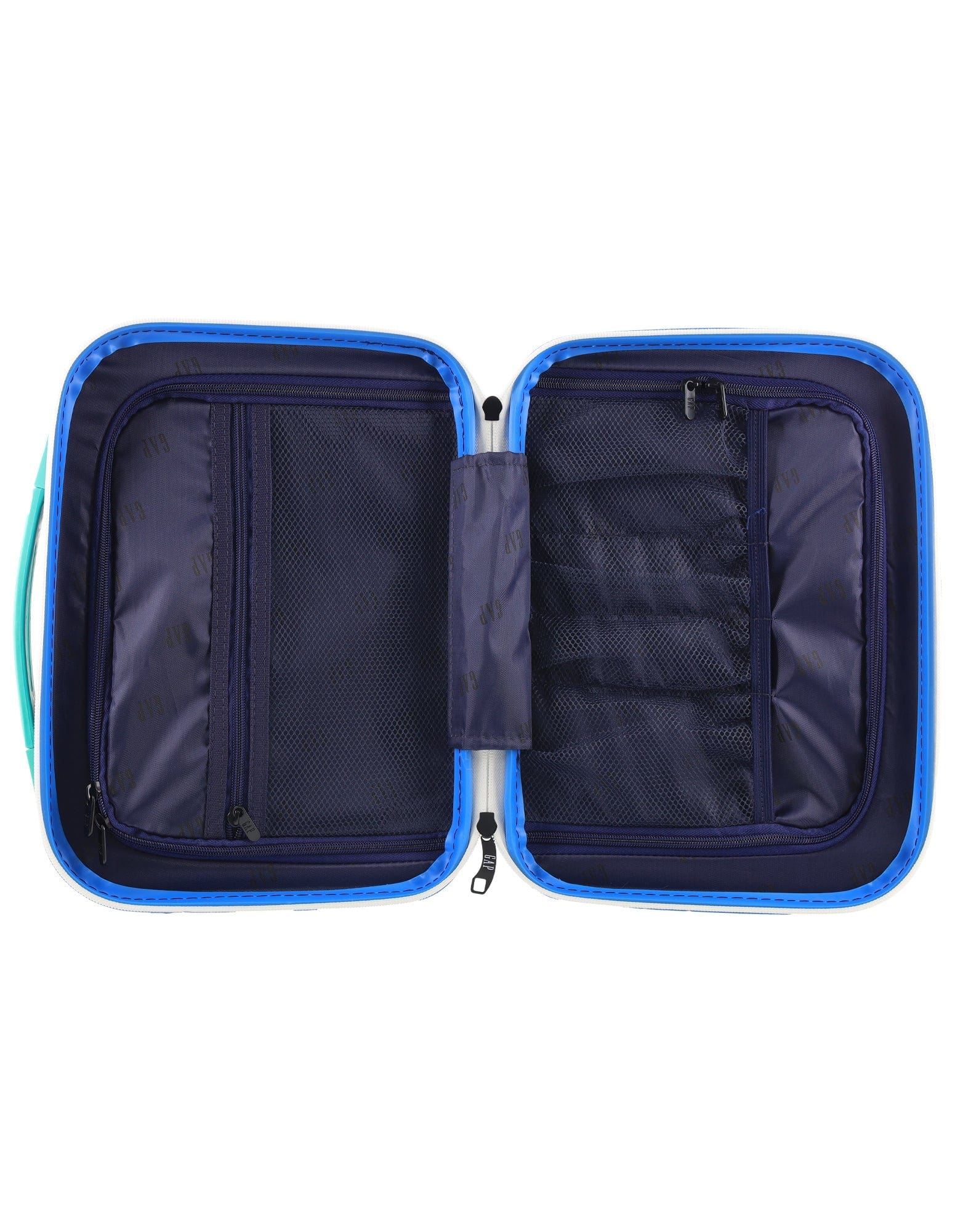 GAP Large Hard-Shell Luggage & Mini Beauty Travel Case Set w/ Tag Black - Image 7