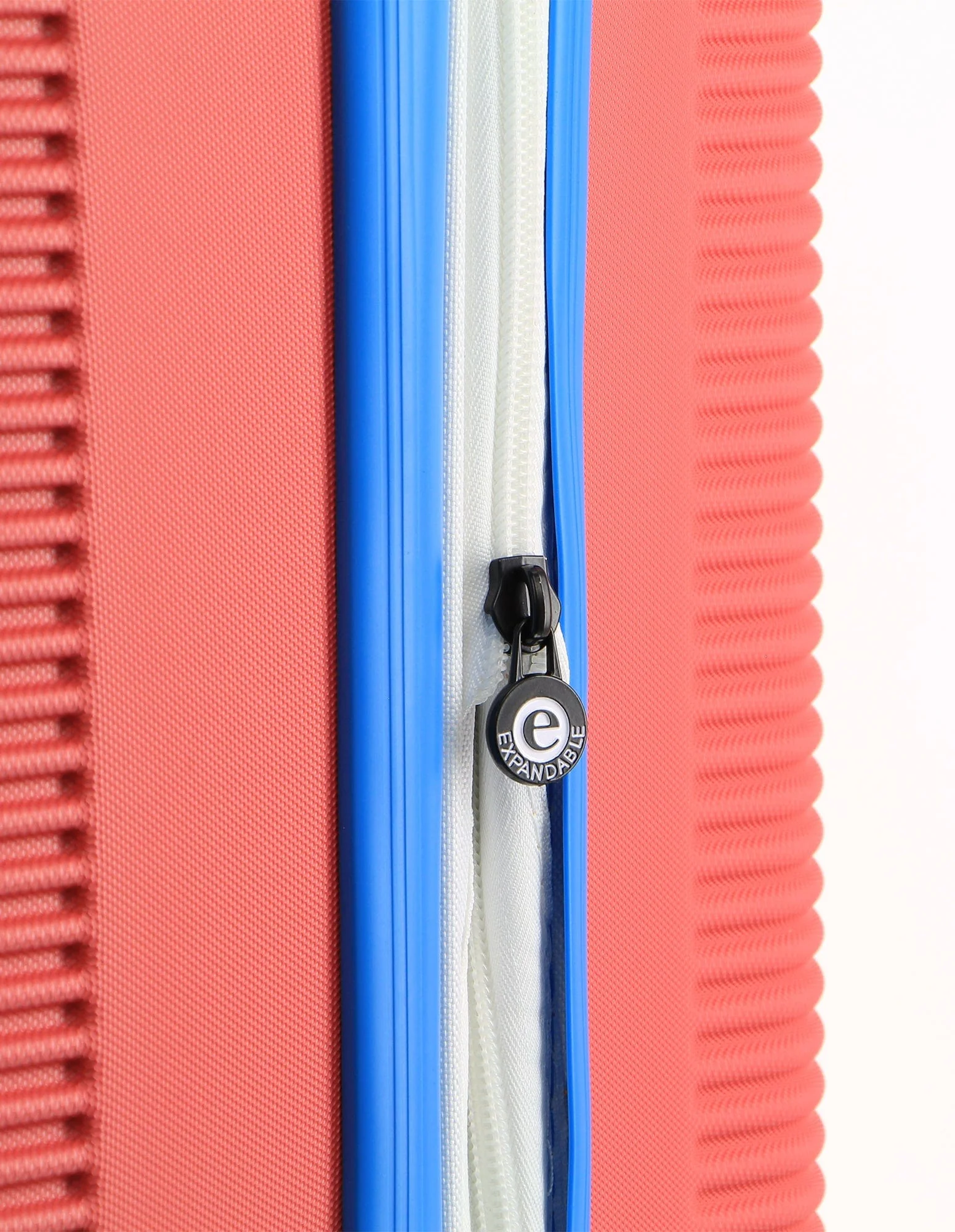 GAP Stripe Travel Hard-Shell Suitcase Medium Luggage 67x46cm Coral - Image 9