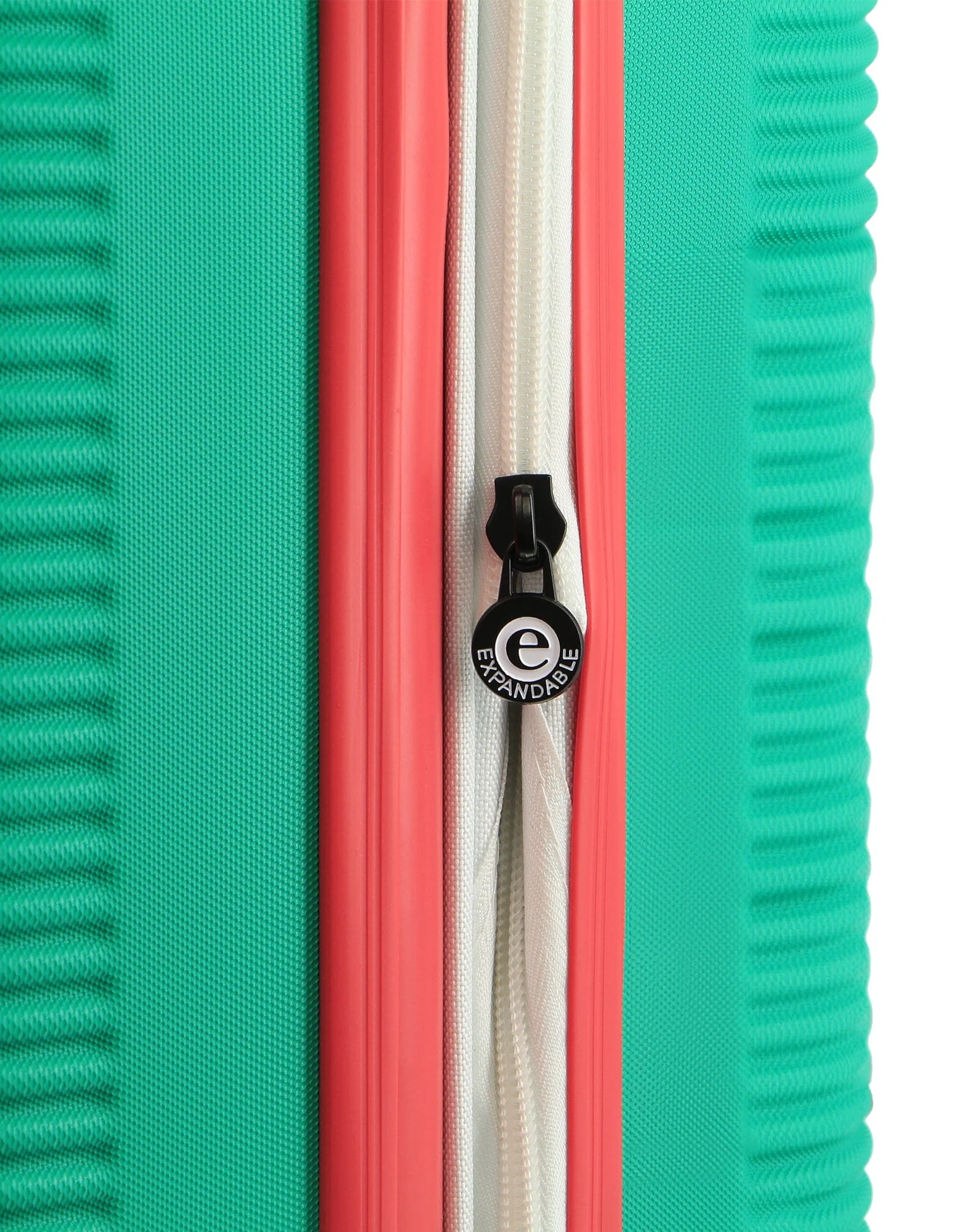 GAP Stripe Travel Suitcase Hard-Shell TSA Lock Large Luggage 76cm Turquoise - Image 9